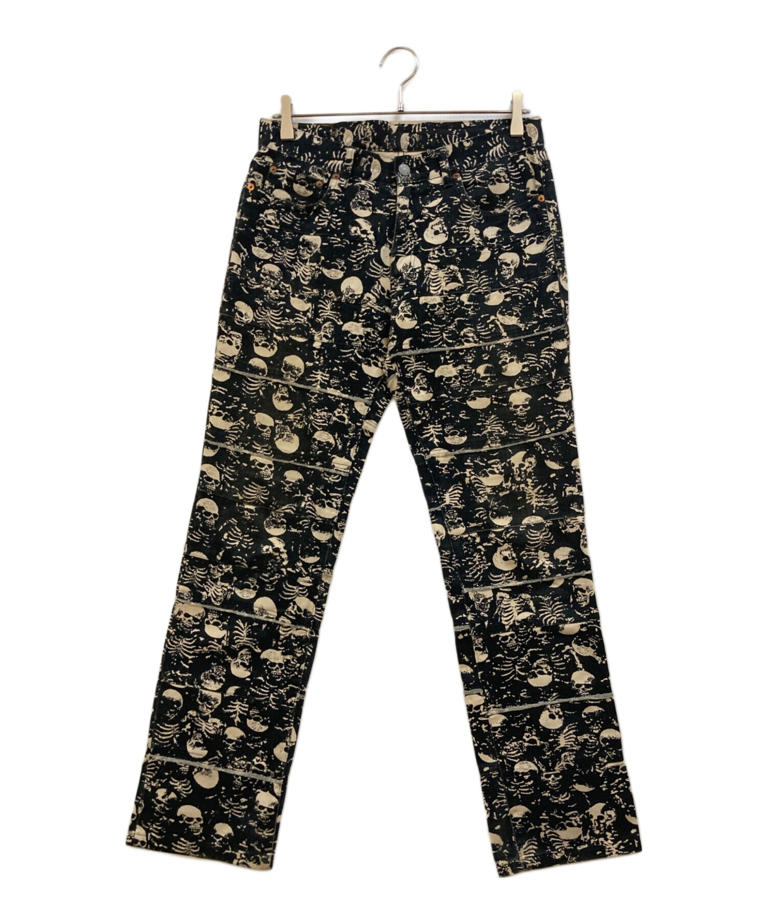初期 タグ有❗★Hysteric Glamour★ バタフライガール♥ゴールド 中古・古着通販】Hysteric Glamour (ヒステリックグラマー) スカル総柄