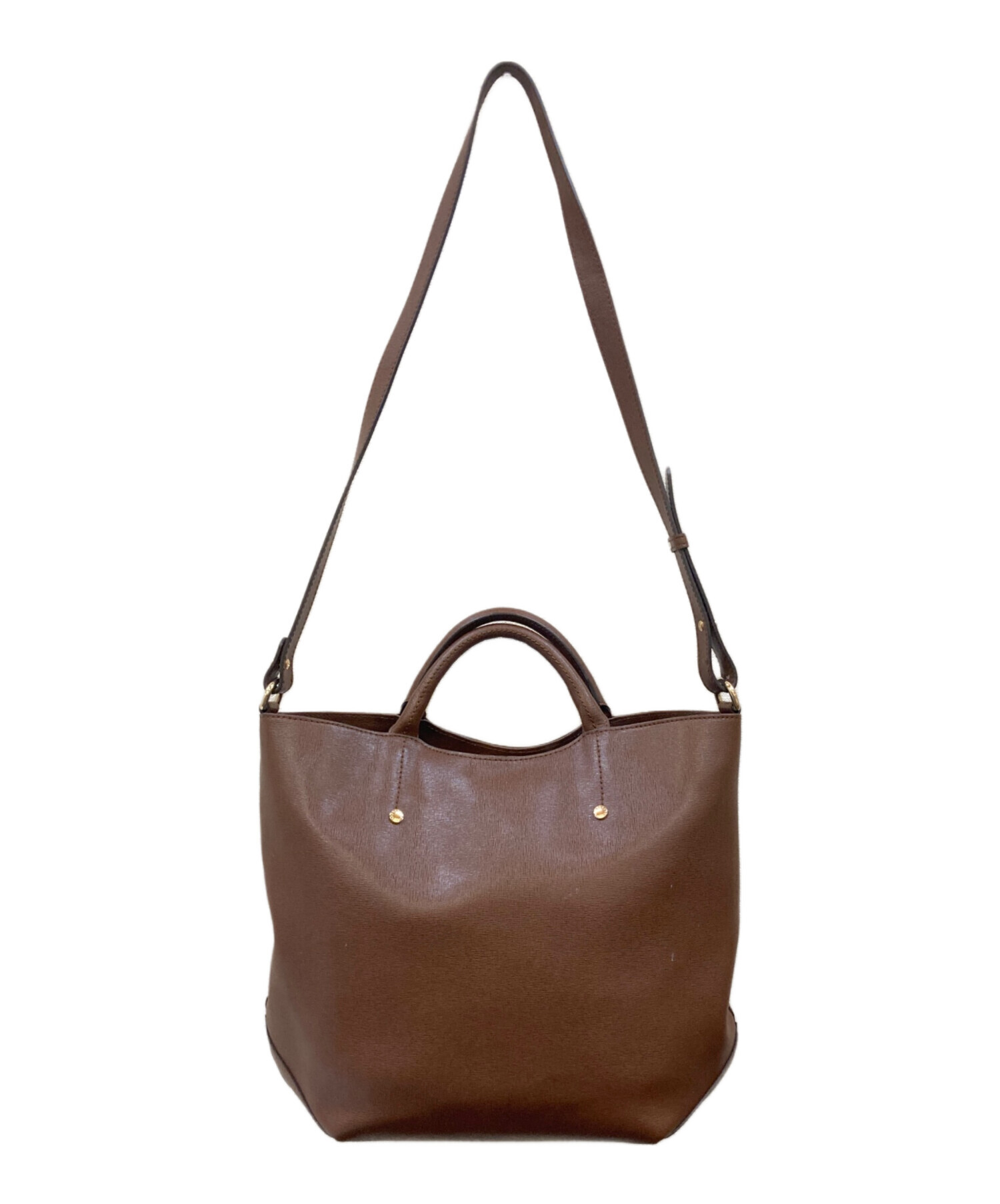alizé MADE IN ITALY 型押し風 ハンドバッグ ブラウン　中古 中古・古着通販】FURLA (フルラ) Alissa/ハンドバッグ ブラウン