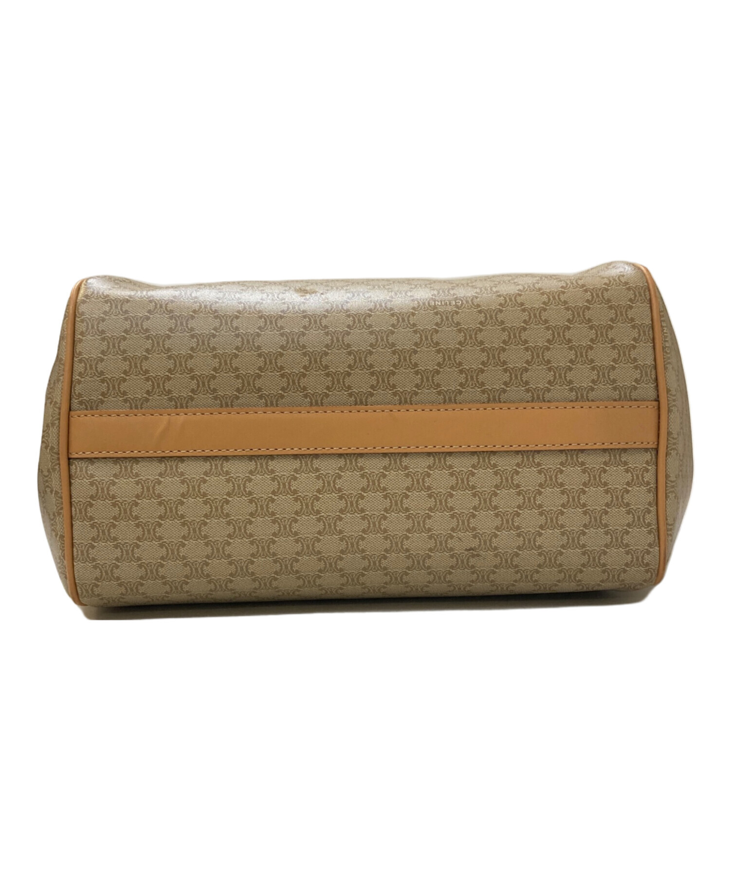 中古・古着通販】CELINE (セリーヌ) マカダム柄トートバッグ ベージュ