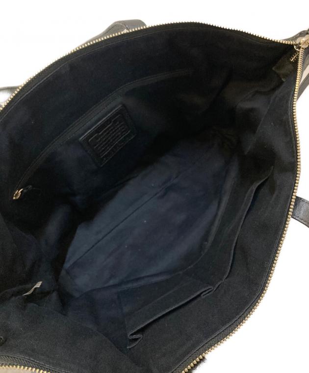 中古・古着通販】COACH (コーチ) 2wayトートバッグ ブラック｜ブランド