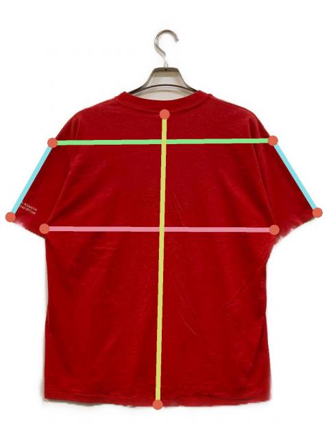 中古・古着通販】Hanes (ヘインズ) 90sプリントTシャツ レッド サイズ