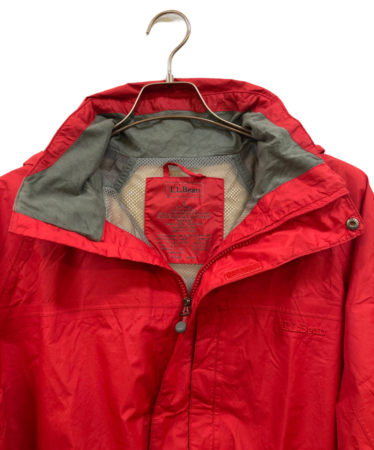 中古・古着通販】L.L.Bean (エルエルビーン) シェルジャケット レッド 