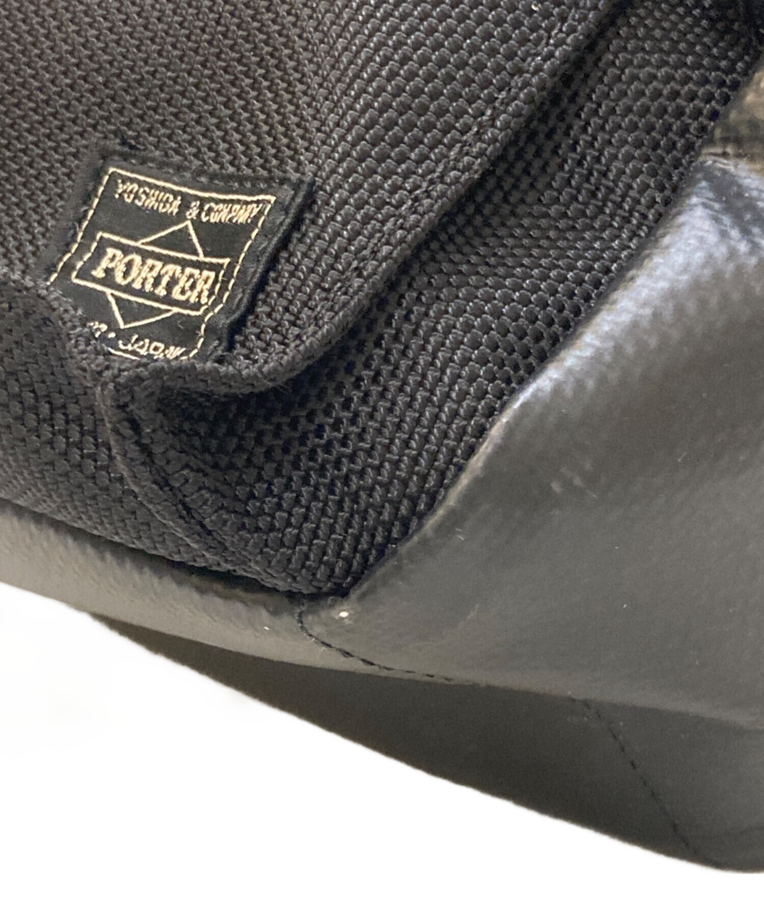 中古・古着通販】PORTER (ポーター) HEAT ウエストバッグ ブラック