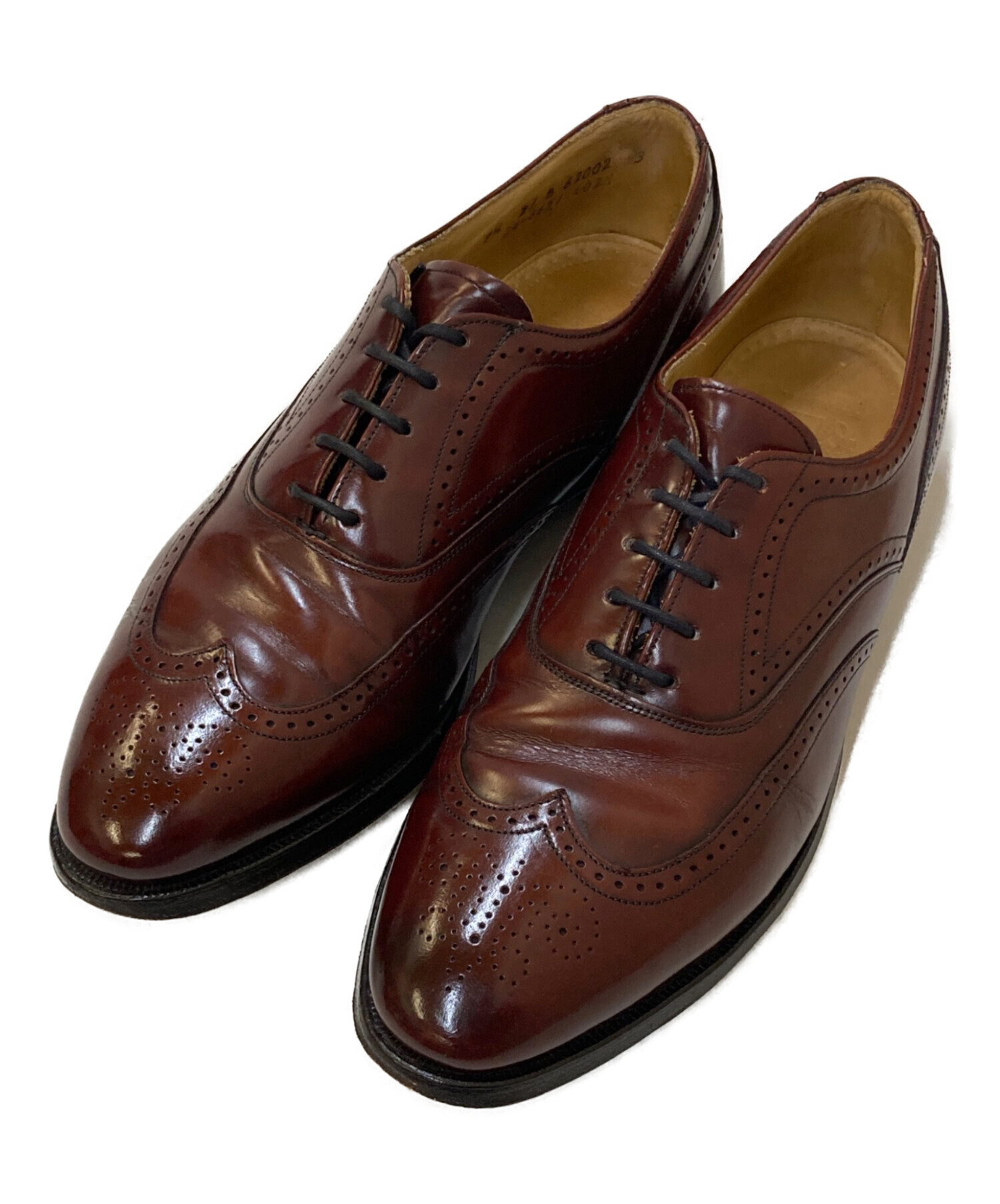 John Murphy Aristocraft ブラウン US8 2E 日本製 中古・古着通販】JOHNSTON&MURPHY (ジョンストン＆マーフィー