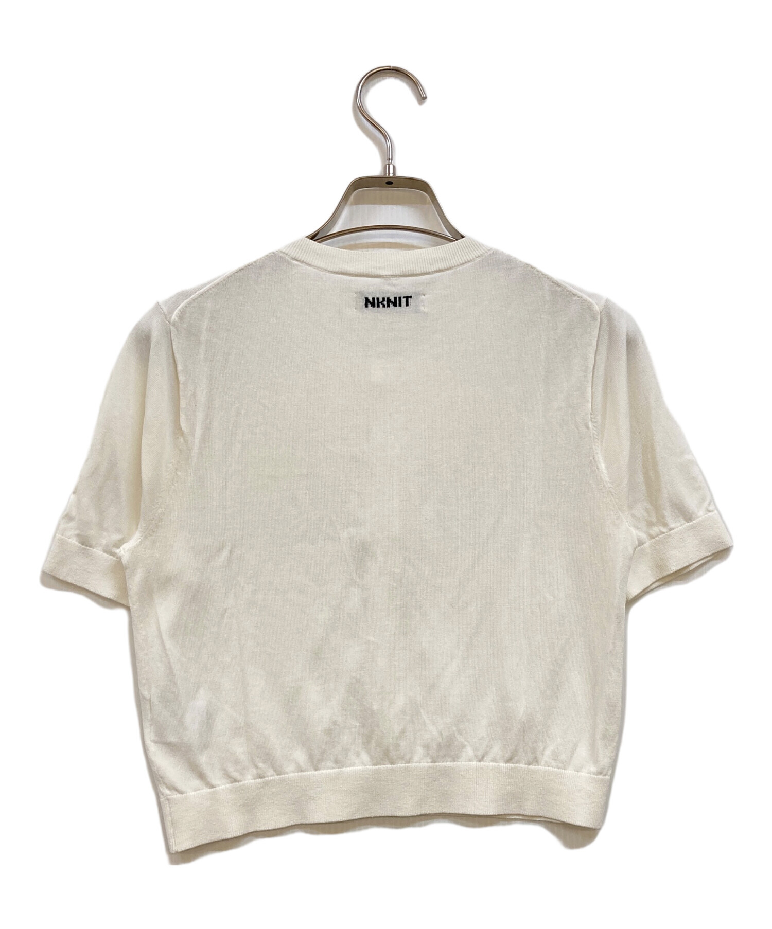 中古・古着通販】NKNIT (ンニット) silk cotton crew neck KNIT T