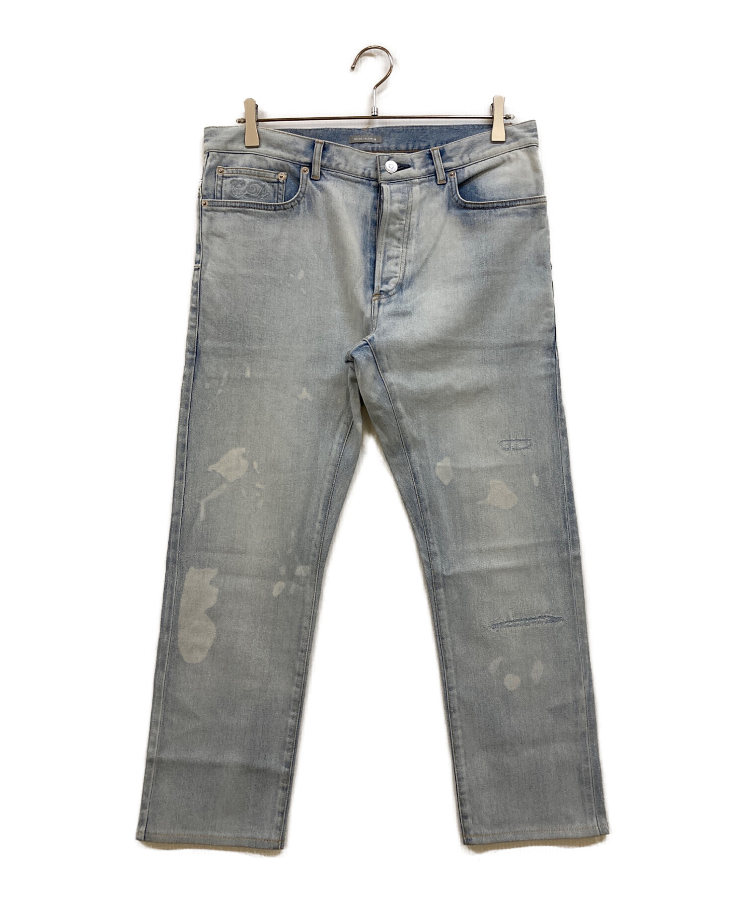 中古・古着通販】DIOR HOMME (ディオール オム) ブリーチ加工デニム