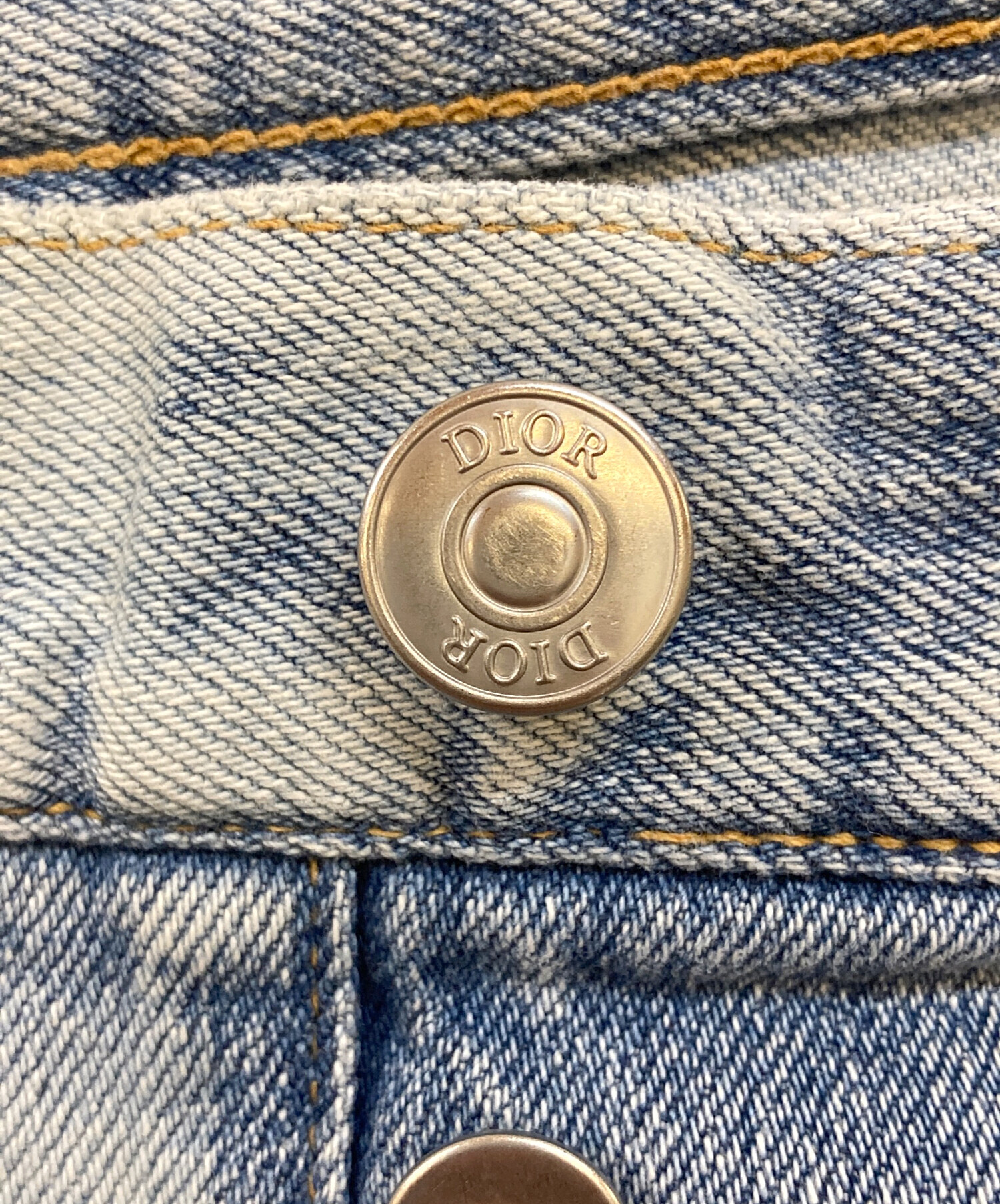 中古・古着通販】DIOR HOMME (ディオール オム) ブリーチ加工デニム