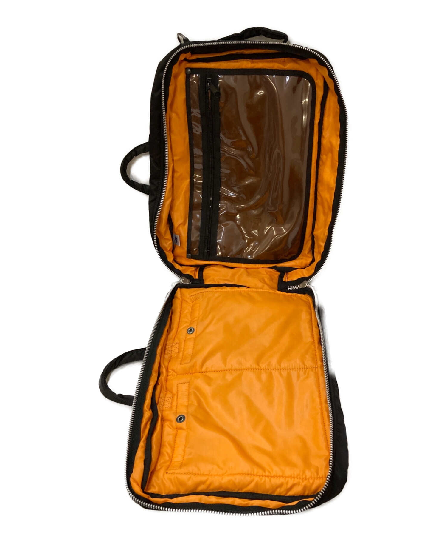 未使用　廃盤PORTER TANKER 3WAY BRIEFCASE ポーター 中古・古着通販】PORTER (ポーター) TANKER 3WAY BRIEFCASE ブラック