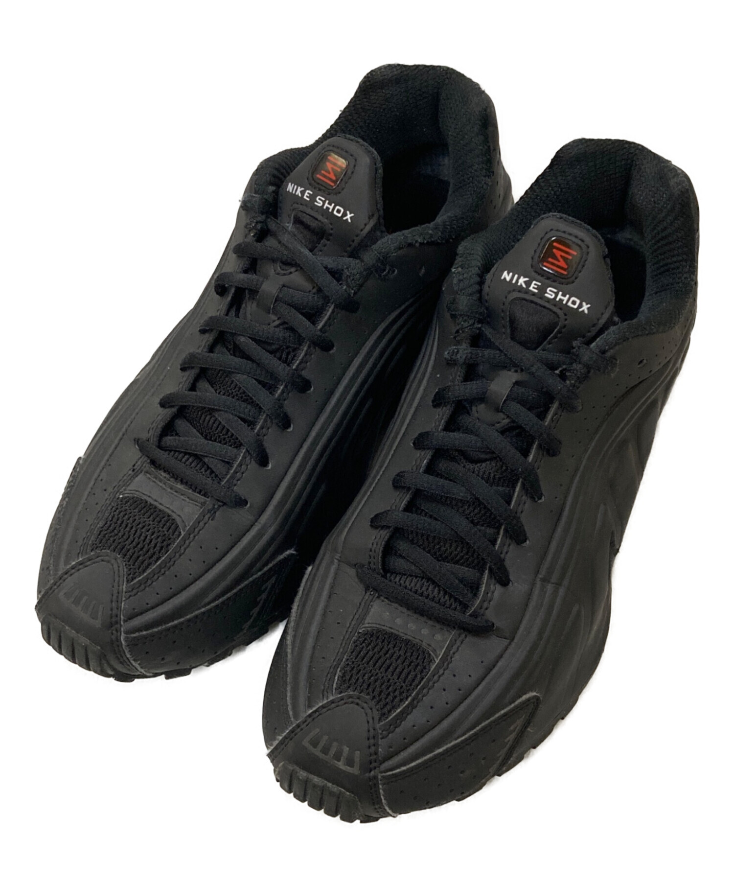 新品未使用　Nike SHOX R4ブラックスニーカー 中古・古着通販】NIKE (ナイキ) SHOX R4 ブラック サイズ:26