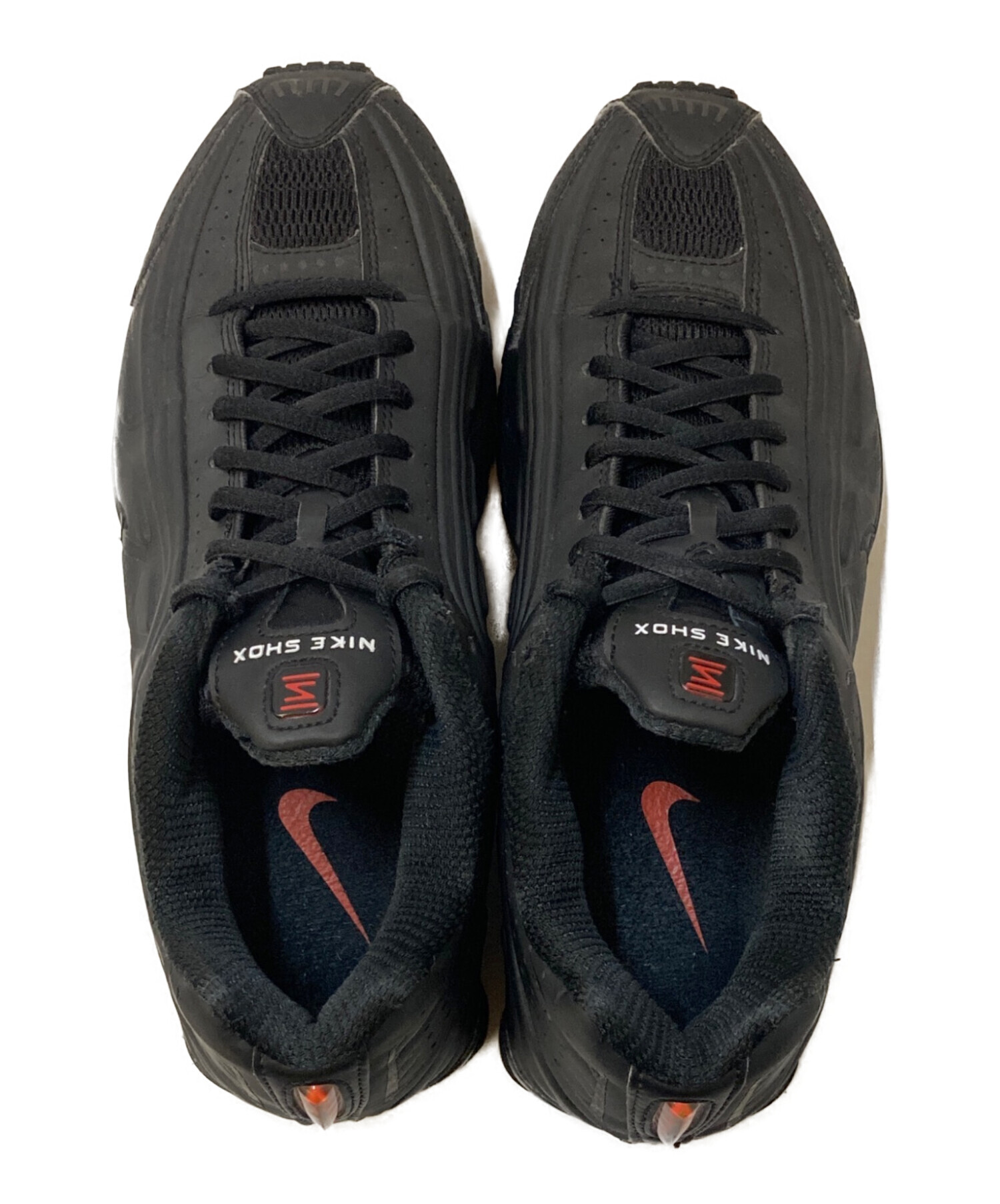 中古・古着通販】NIKE (ナイキ) SHOX R4 ブラック サイズ:26