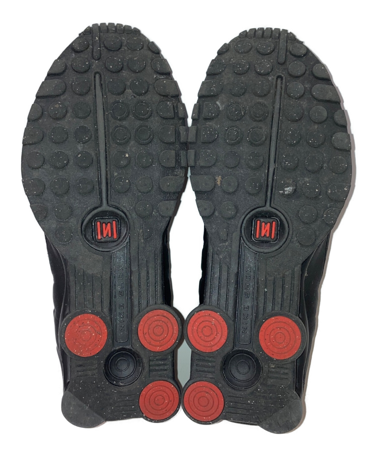 中古・古着通販】NIKE (ナイキ) SHOX R4 ブラック サイズ:26