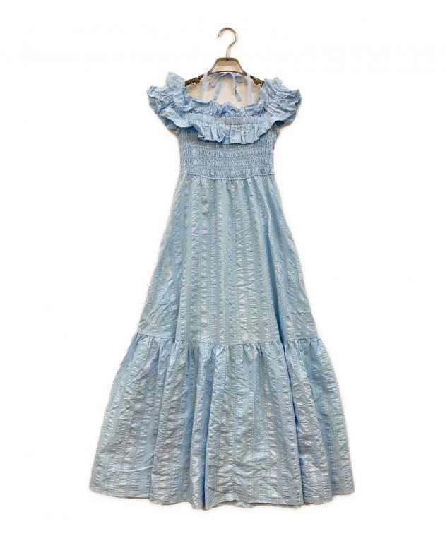 中古・古着通販】Ganni (ガニー) ラッフルデザイン ノースリーブ