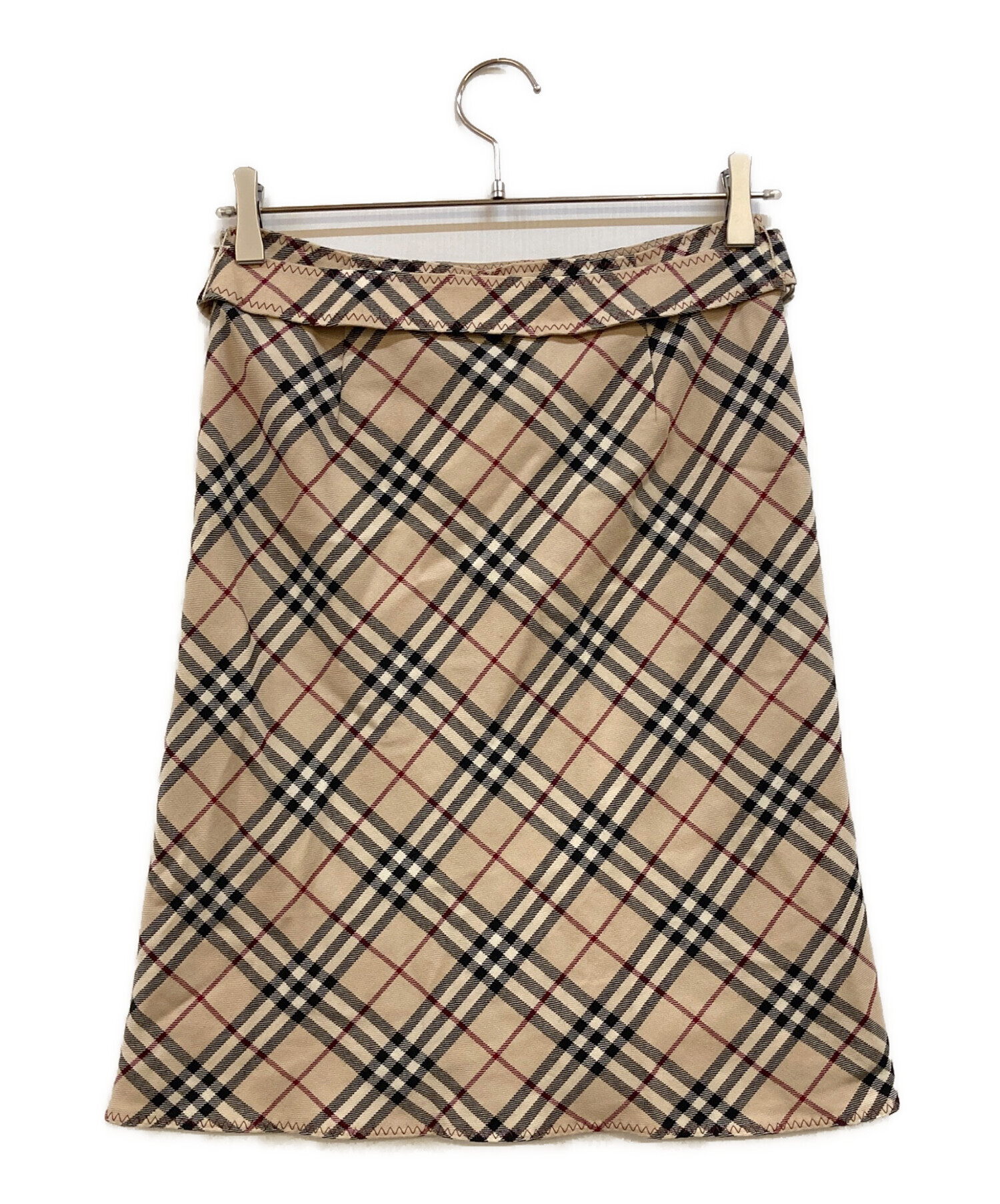 Burberry London blue label チェック　スカート 中古・古着通販】BURBERRY BLUE LABEL (バーバリー ブルー レーベル