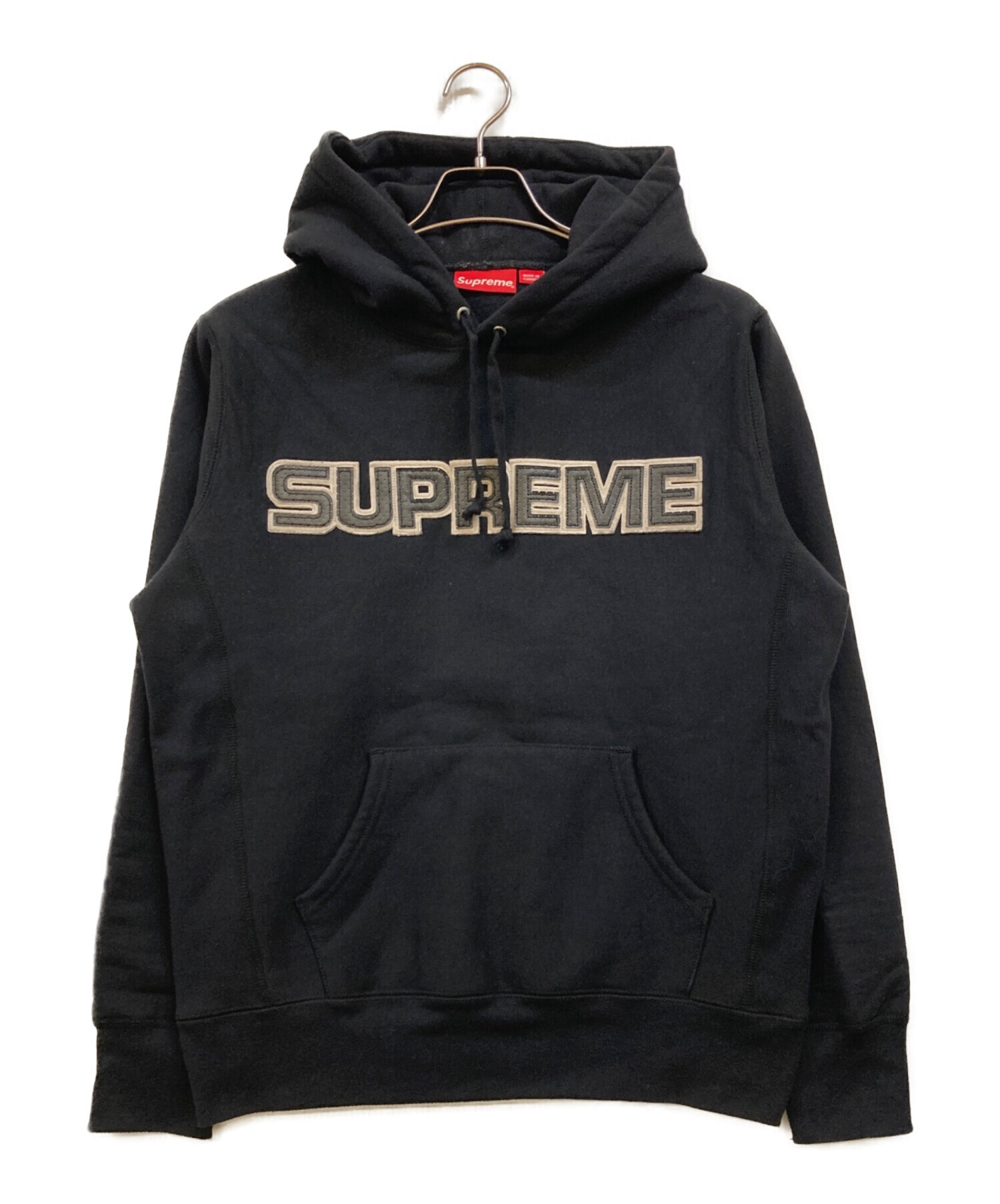 中古・古着通販】SUPREME (シュプリーム) Perforated Leather Hooded 