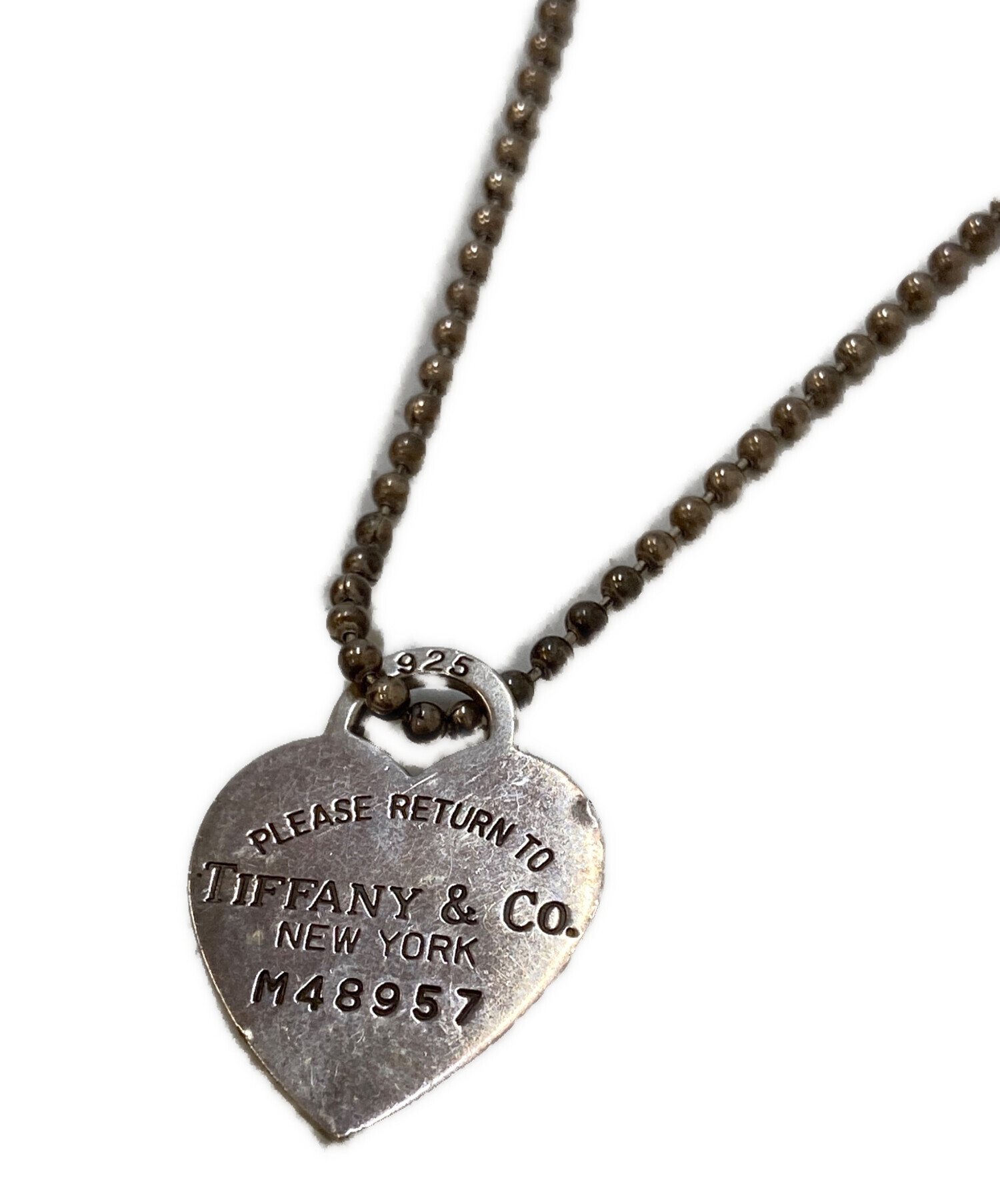 ティファニー リターントゥティファニーコレクション ボーンチャーム used 中古・古着通販】TIFFANY & Co. (ティファニー) リターントゥ ハート
