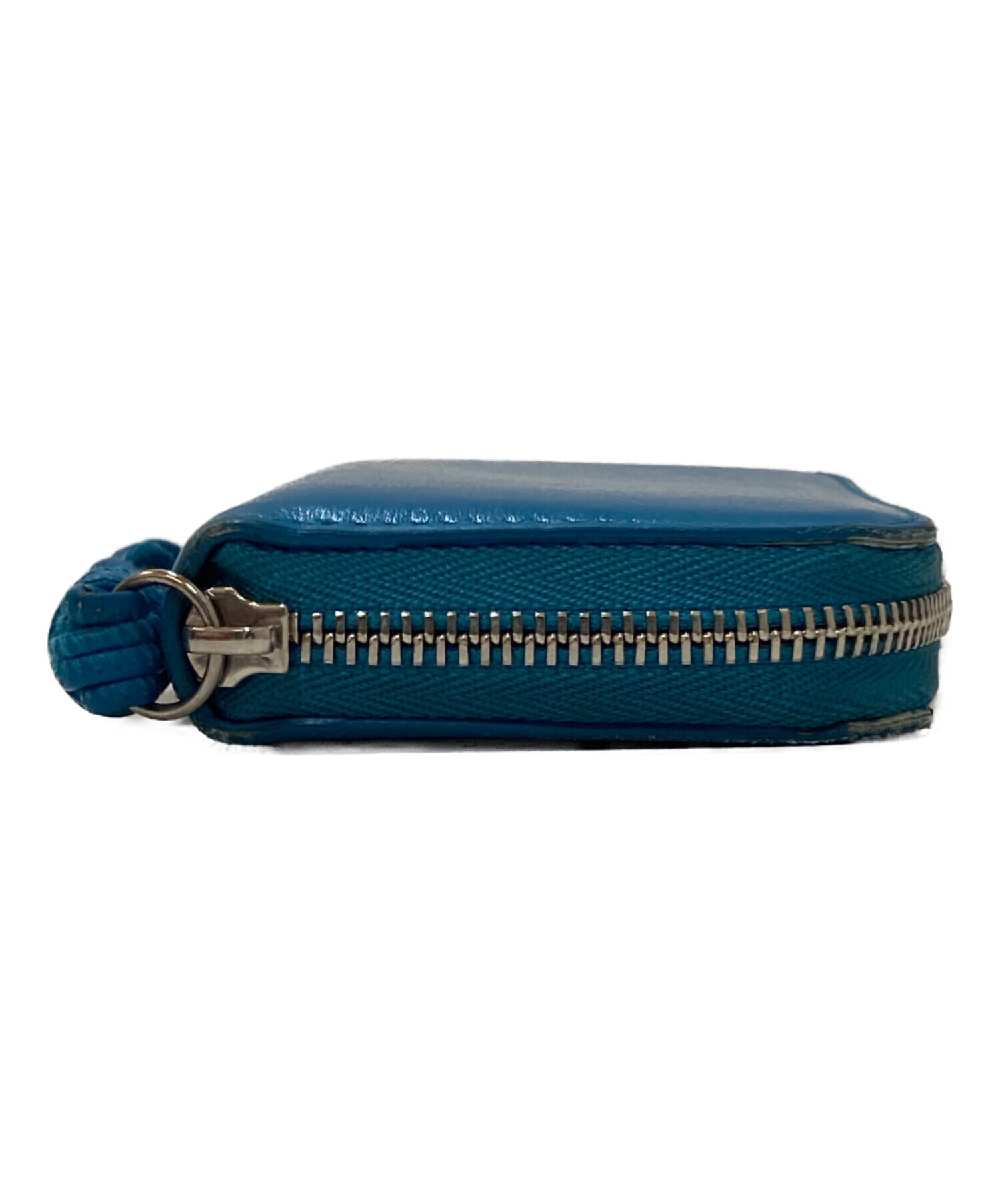 JIL SANDER L字ファスナー 財布 レザー ブルー 保存袋付 中古・古着通販】JIL SANDER (ジルサンダー) ZIP AROUND WALLET SM
