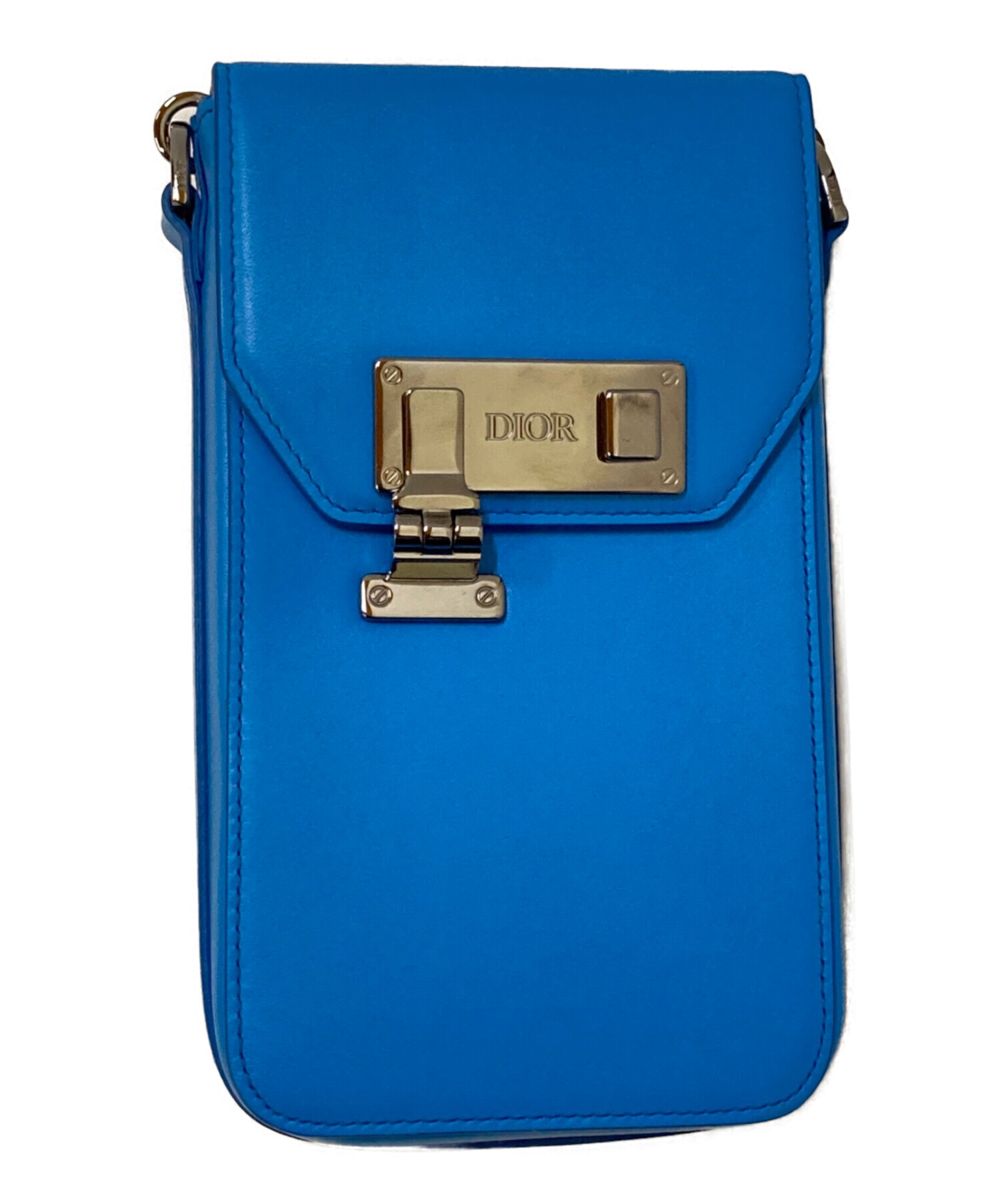 DIOR  ポーチ付き　新品未使用 中古・古着通販】DIOR (ディオール) ロックバーティカルポーチ ブルー