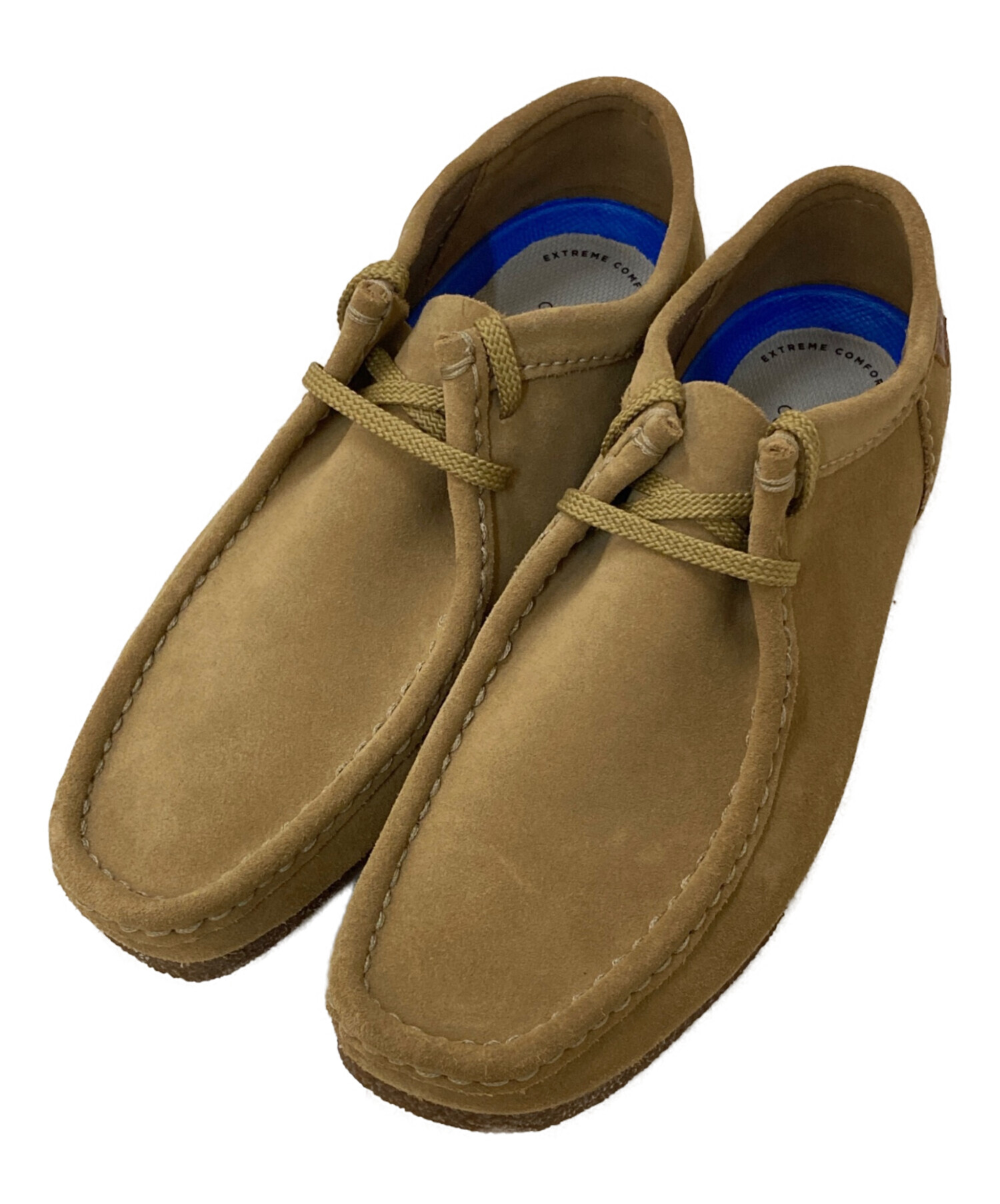 【美品】Clarks クラークス Shacre Ⅱ Run レザーシューズ 中古・古着通販】CLARKS (クラークス) Shacre II Run Dark Sand Suede