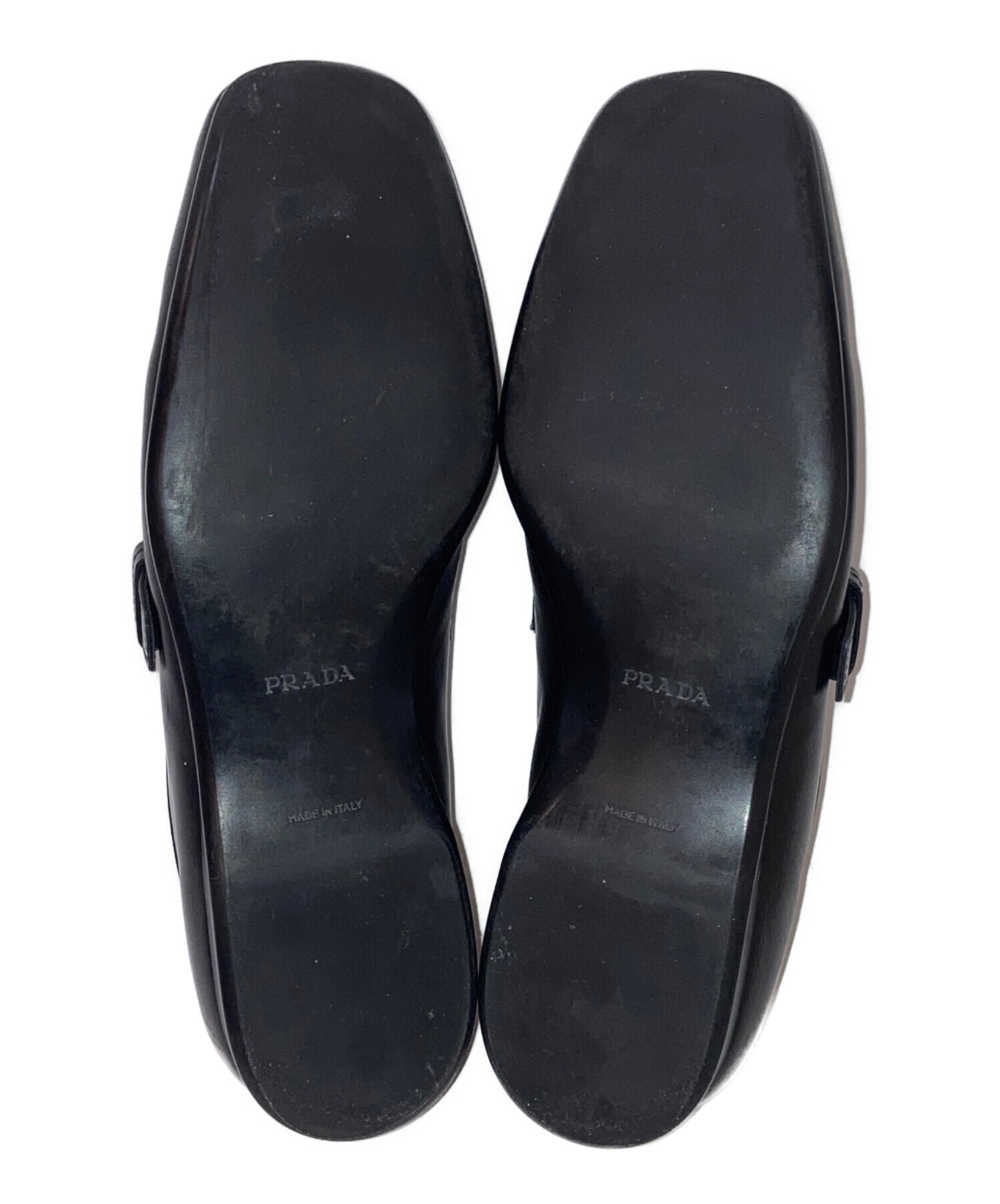 中古・古着通販】PRADA (プラダ) 00's ベルトデザイン スクエアトゥ