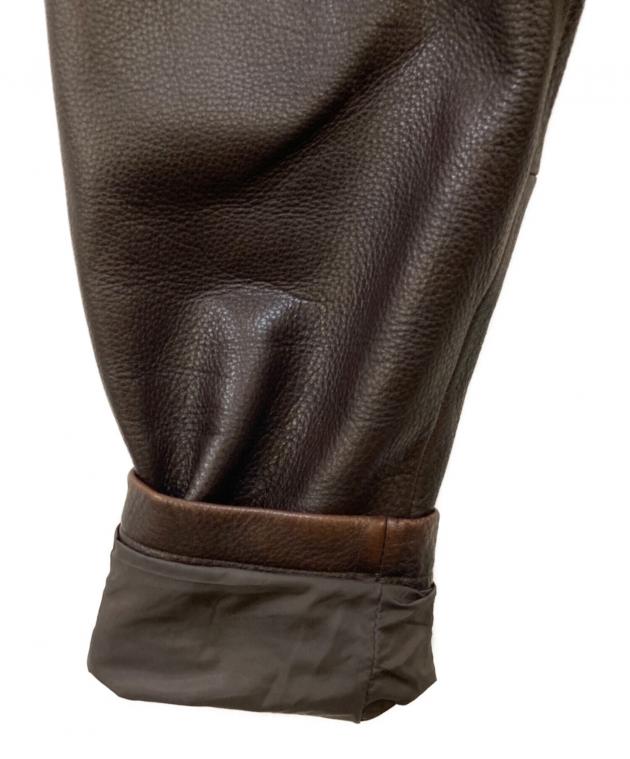中古・古着通販】Eddie Bauer (エディーバウアー) 00's カウレザー