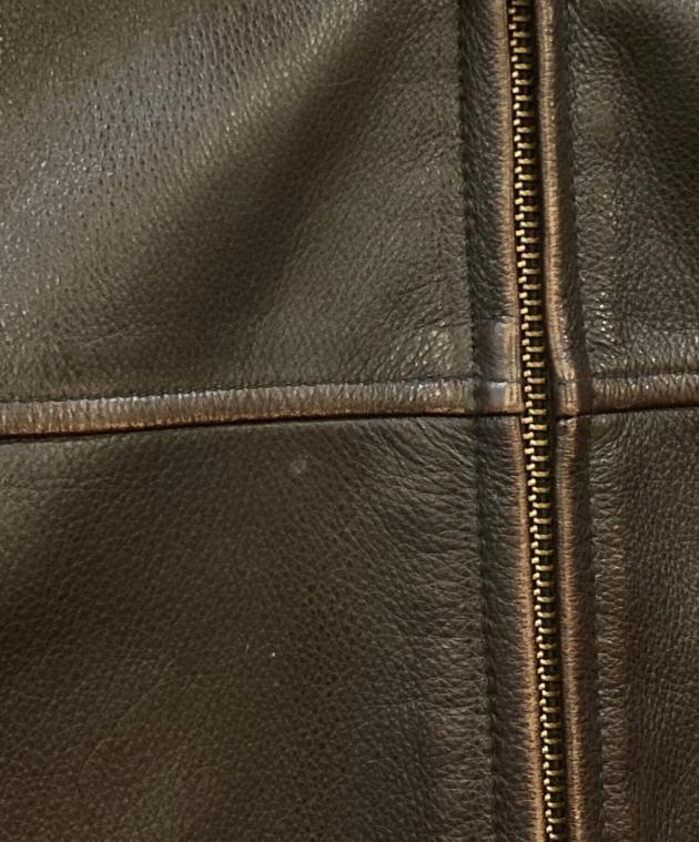 中古・古着通販】Eddie Bauer (エディーバウアー) 00's カウレザー