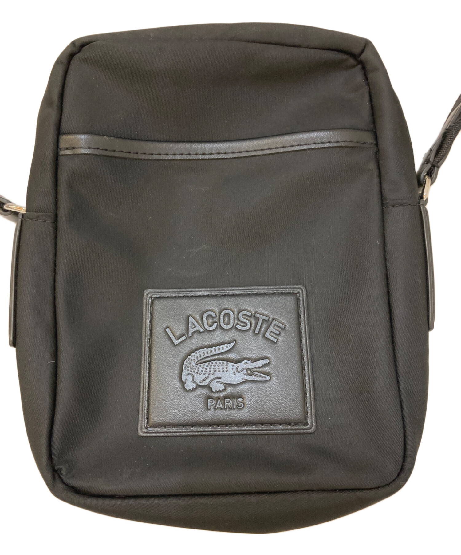 中古・古着通販】LACOSTE (ラコステ) ショルダーバッグ ブラック