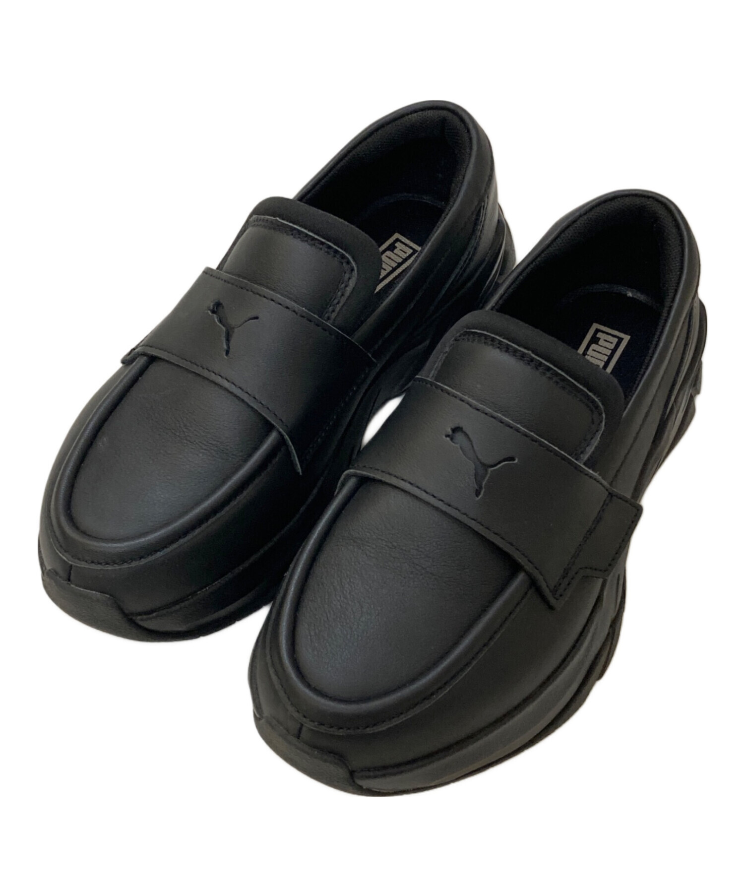 中古・古着通販】PUMA (プーマ) LOAFYR WNS ブラック サイズ:22.0 