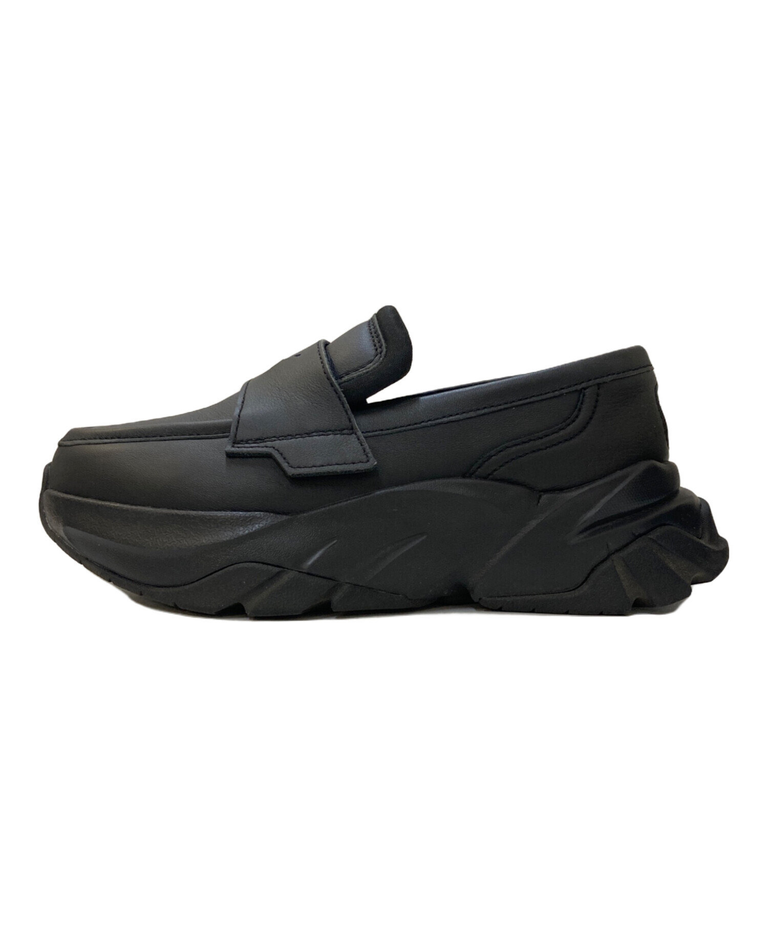 中古・古着通販】PUMA (プーマ) LOAFYR WNS ブラック サイズ:22.0 