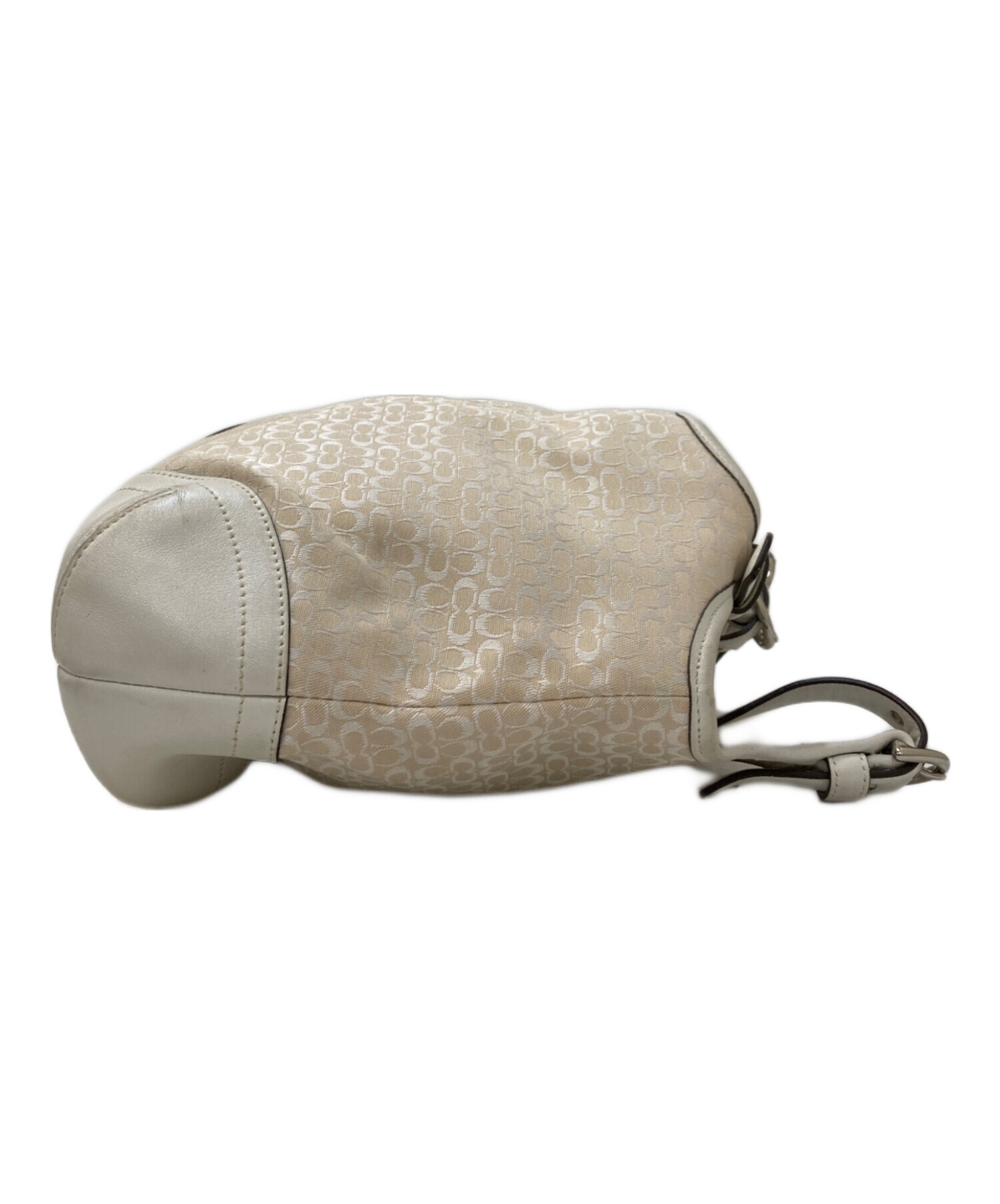 中古・古着通販】COACH (コーチ) ミニシグネチャーハンドバッグ