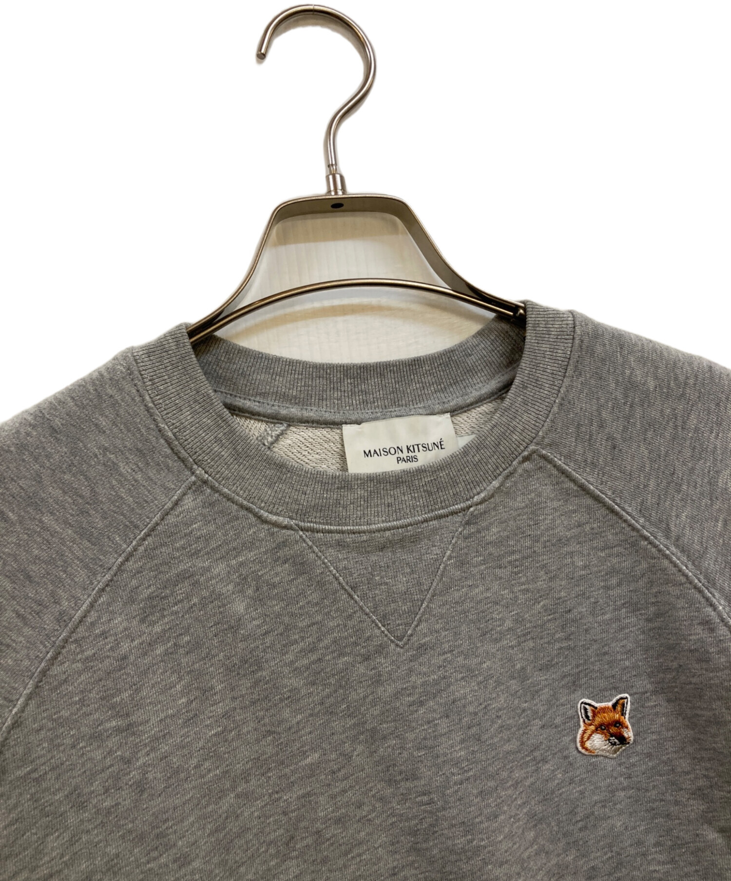 【美品】Fox Head Patch Classic Sweatshirt 中古・古着通販】maison kitsune (メゾンキツネ) FOX HEAD PATCH