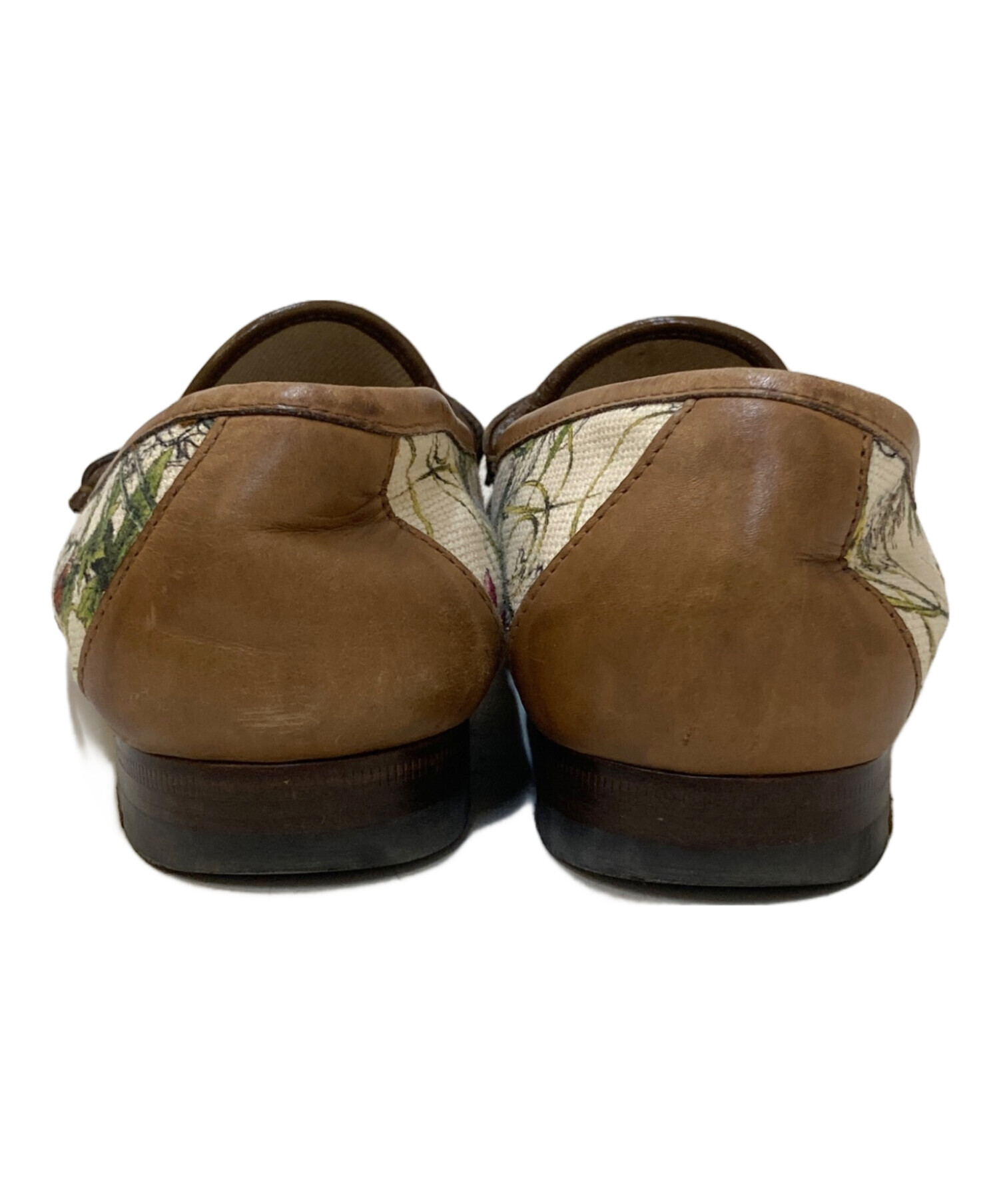 中古・古着通販】GUCCI (グッチ) フローラ 花柄 ビットローファー
