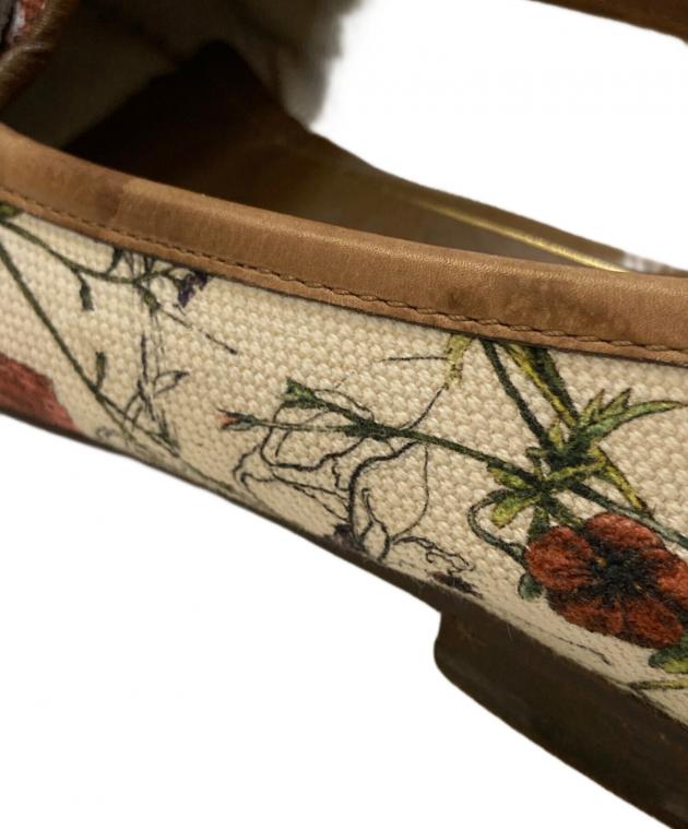 中古・古着通販】GUCCI (グッチ) フローラ 花柄 ビットローファー