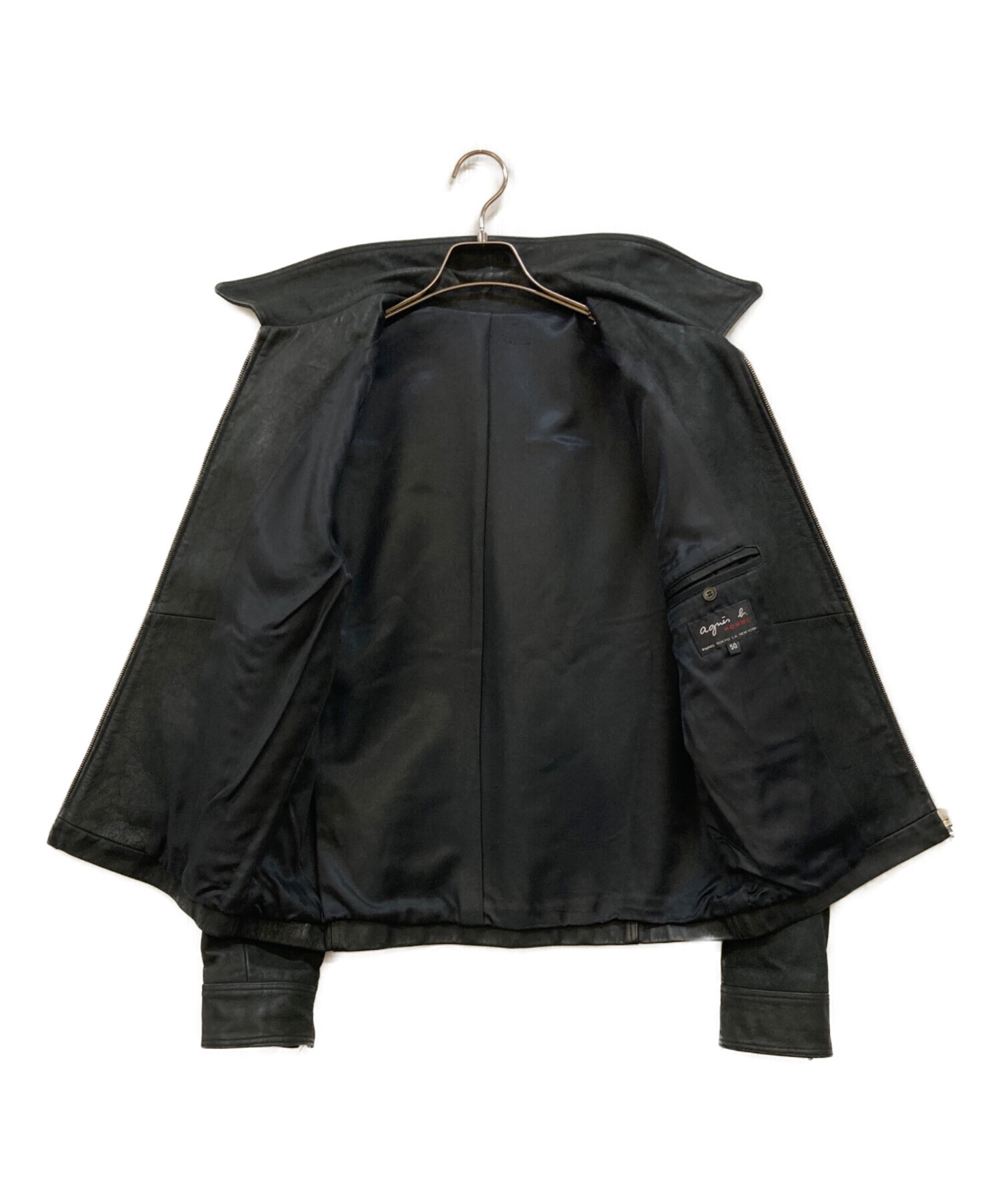 中古・古着通販】agnes b homme (アニエスベーオム) カウレザー