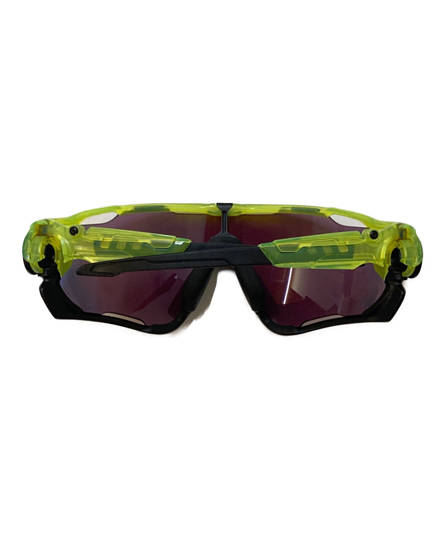 Oakley オークリー スポーツサングラス ブラック×グリーン 最終価格 Oakley サングラス ブラック/グリーン Oakley スポーツサングラス