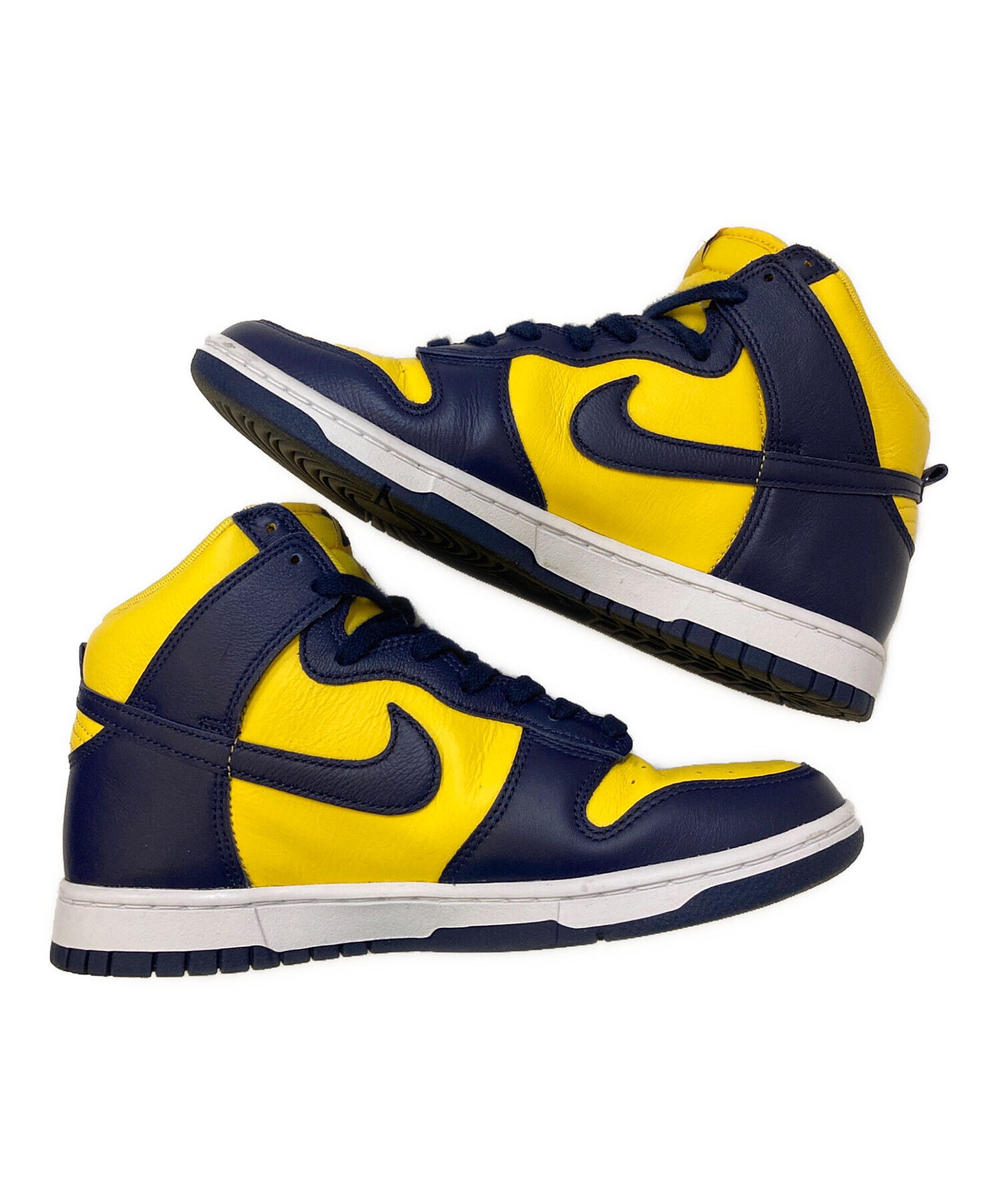 2000年代　未使用　NIKE DUNK HIGH ネイビー イエロー 中古・古着通販】NIKE (ナイキ) Dunk High Retro SE 