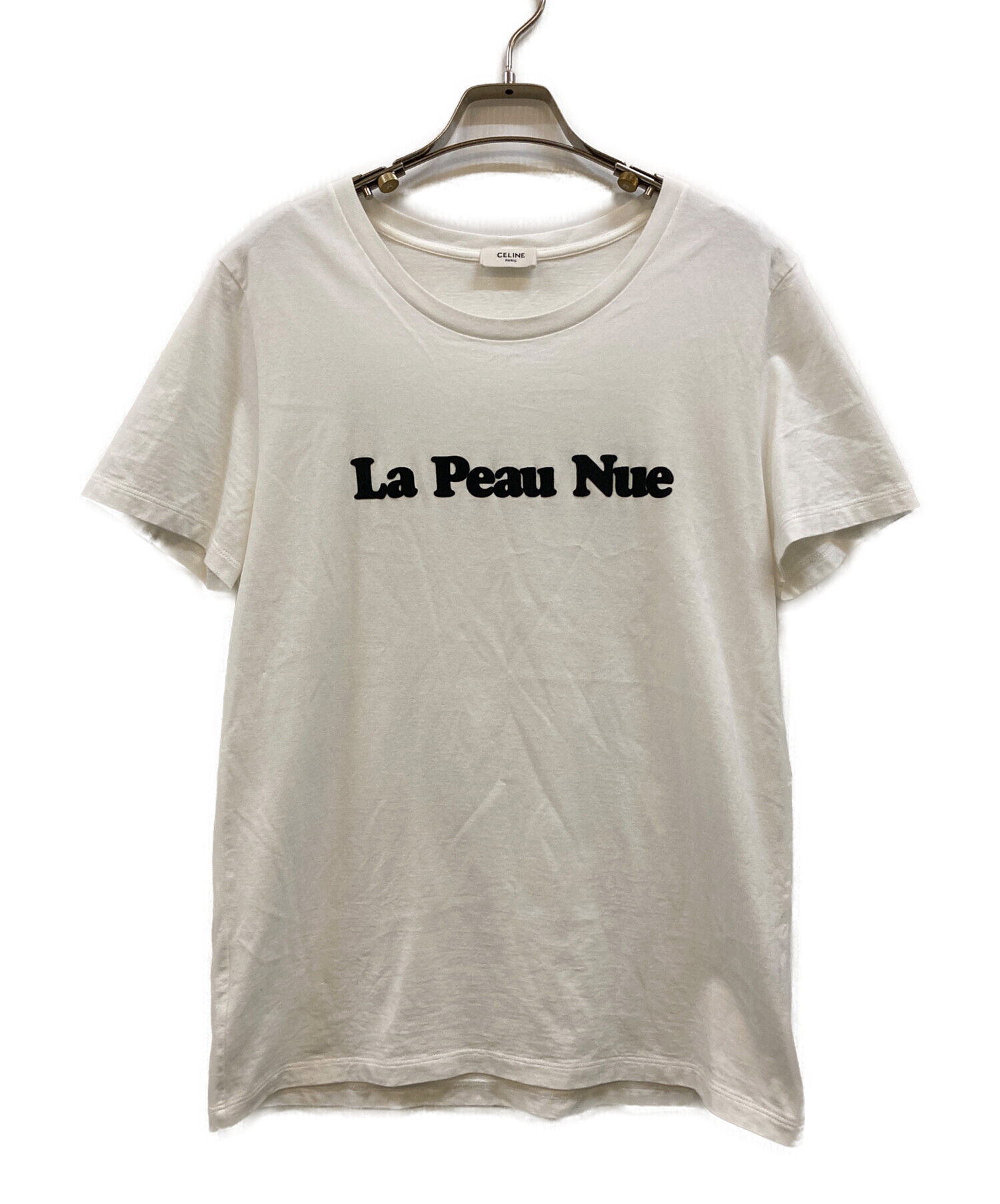 中古・古着通販】CELINE (セリーヌ) La Peau Nue フロッキープリント T