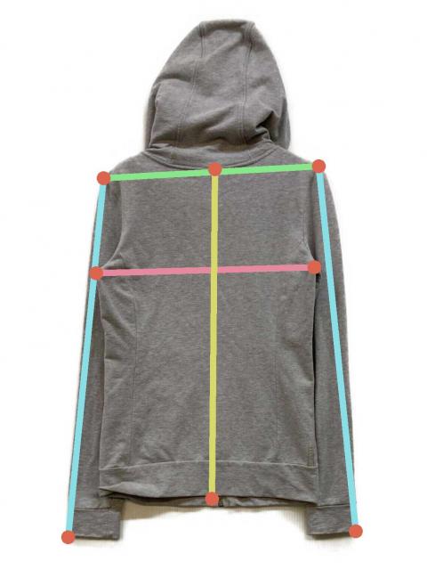 PRADA ジップアップパーカー　レディース 中古・古着通販】PRADA (プラダ) ジップアップパーカー グレー サイズ