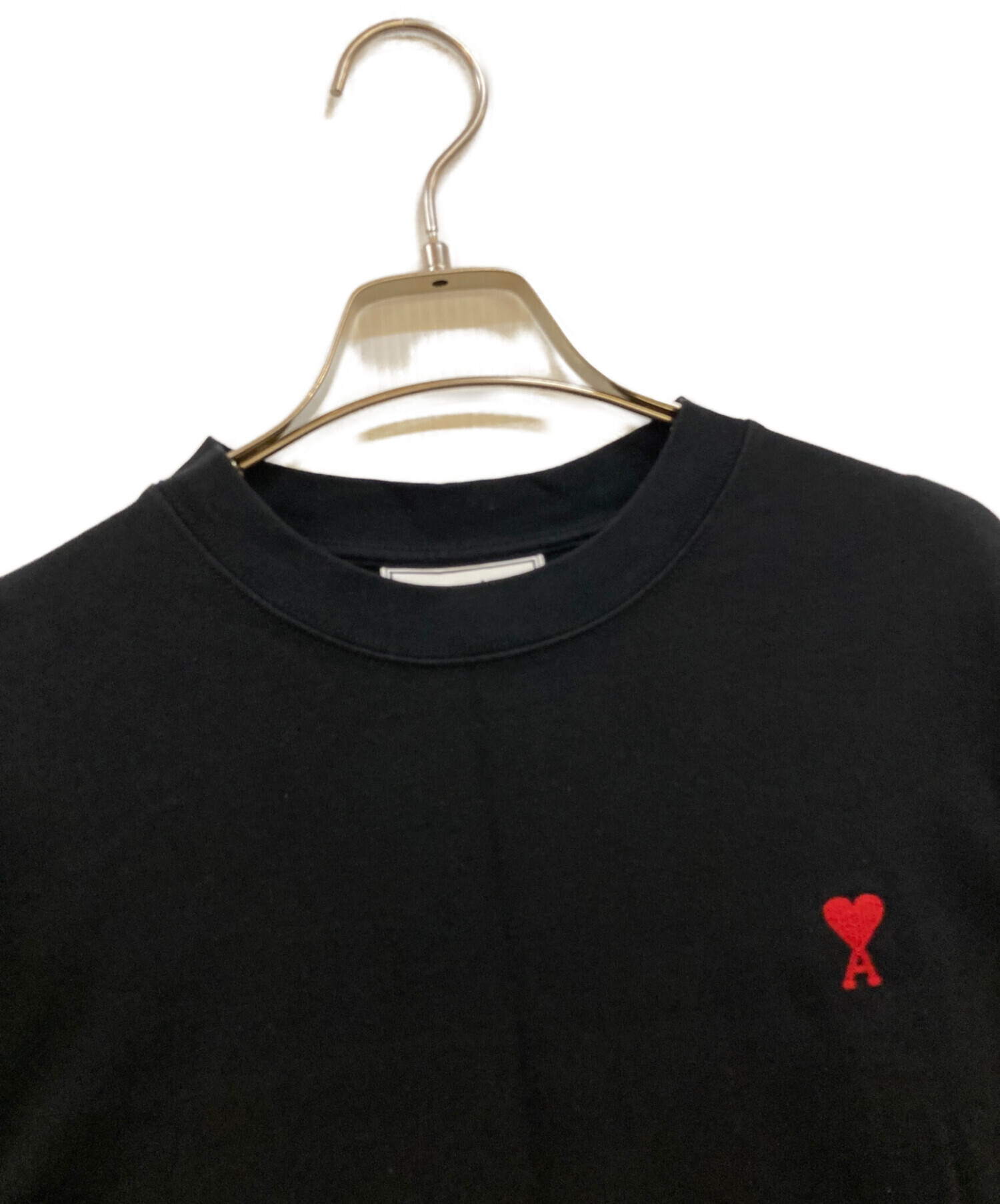 中古・古着通販】AMI PARIS (アミ パリス) ロゴ刺繍 ロングスリーブ