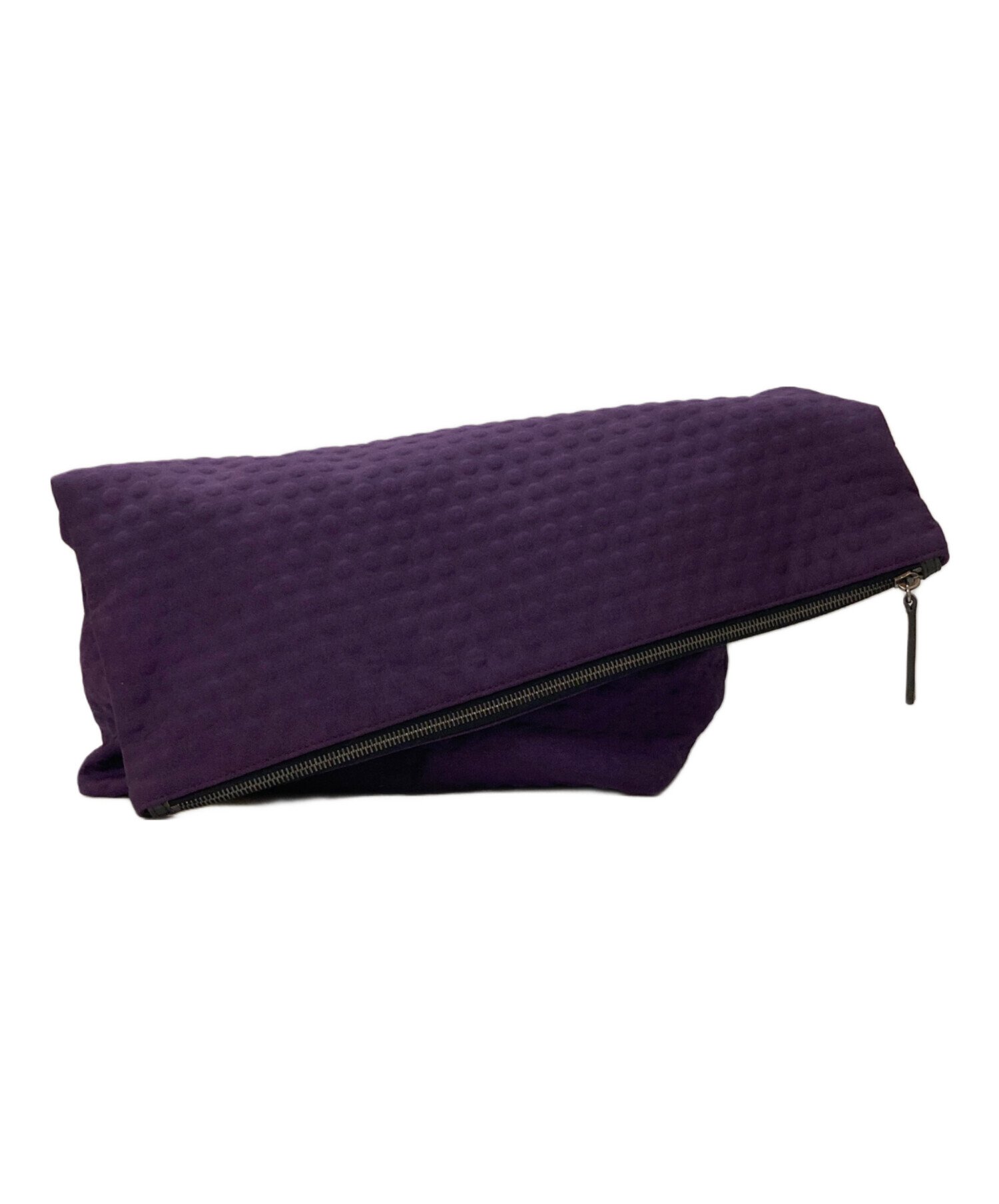 JIL SANDER エンボスドット　ビッククラッチバック 中古・古着通販】JIL SANDER (ジルサンダー) エンボスドットビック