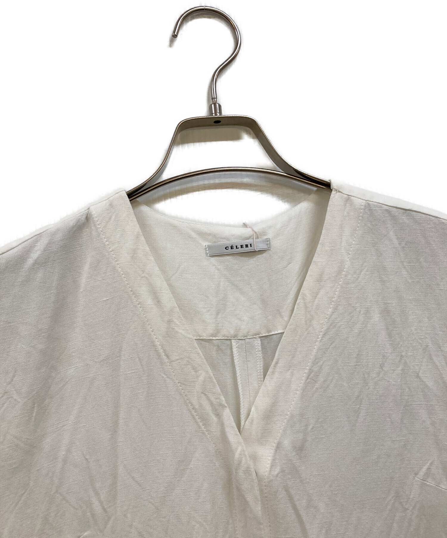 ホワイト ノースリーブ ワンピース 中古 中古・古着通販】Deuxieme Classe (ドゥーズィエム クラス) CELERI