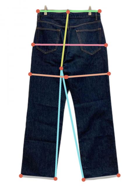 中古・古着通販】AURALEE (オーラリー) HARD TWIST DENIM 5P