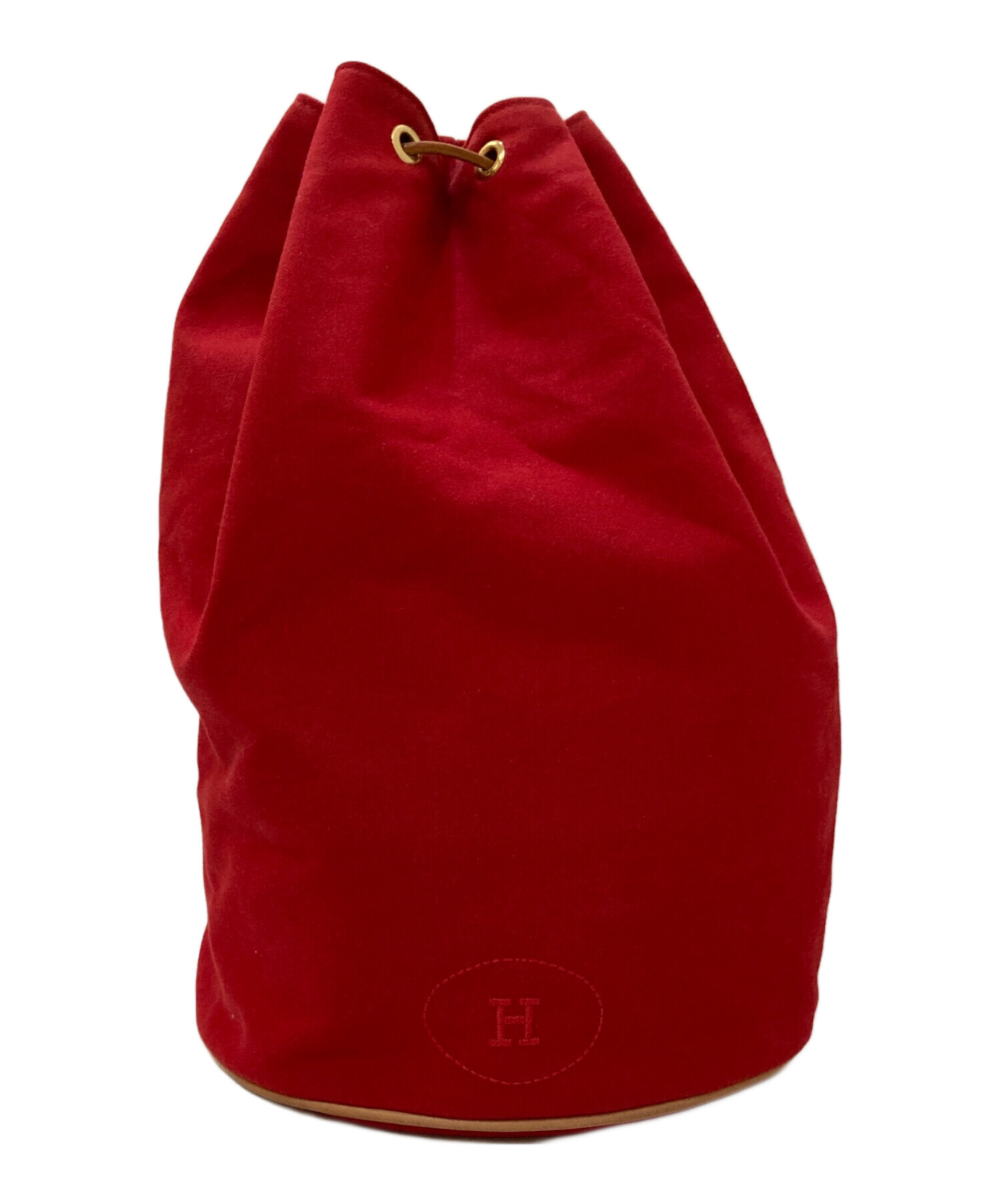 L*t様 エルメス HERMES ポロションミミル　赤　レッド 中古・古着通販】HERMES (エルメス) ポロションミミルGM レッド