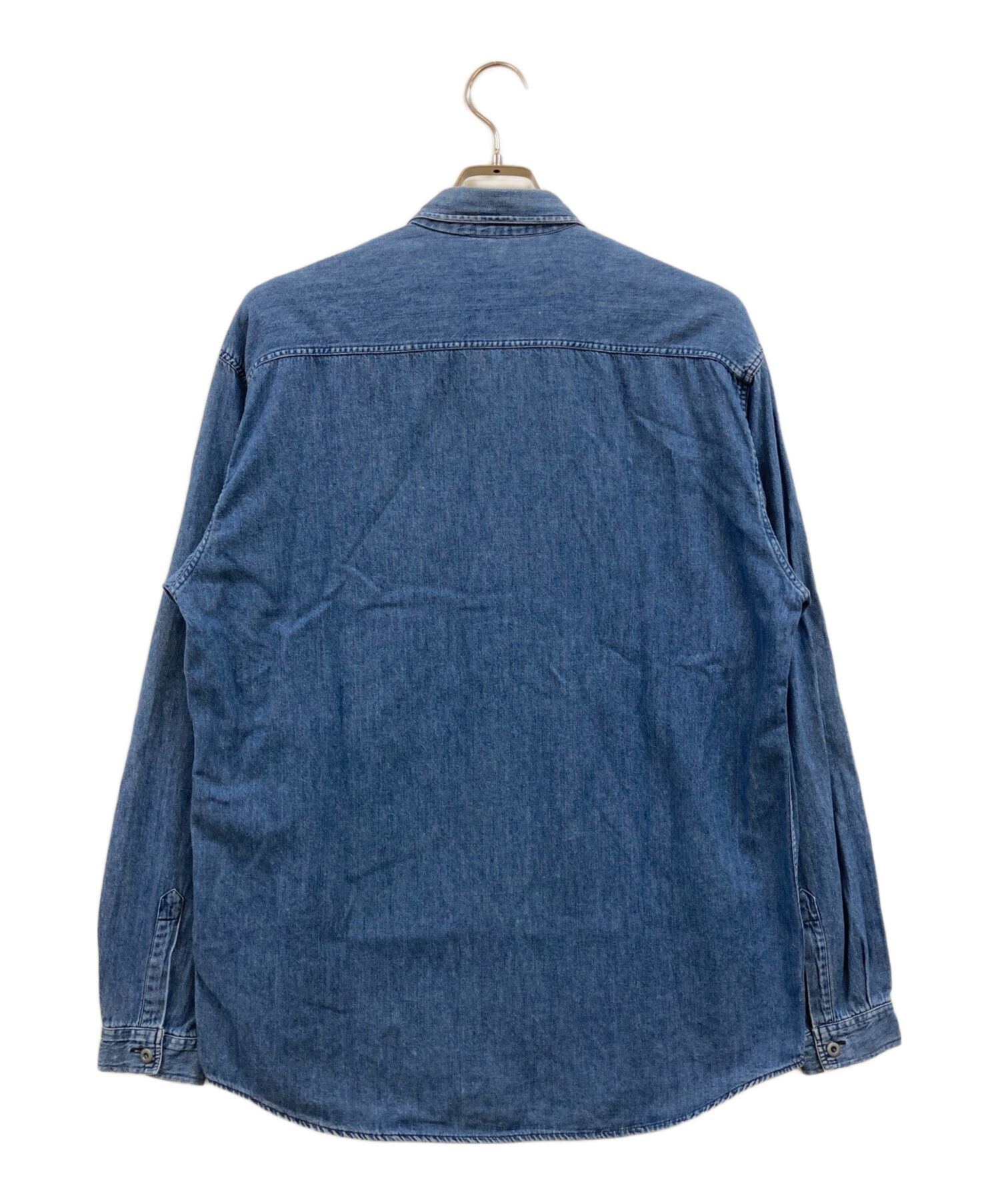 EMPORIO ARMANI 厚手デニム半袖シャツ 中古・古着通販】EMPORIO ARMANI (エンポリオ アルマーニ) 90's デニム