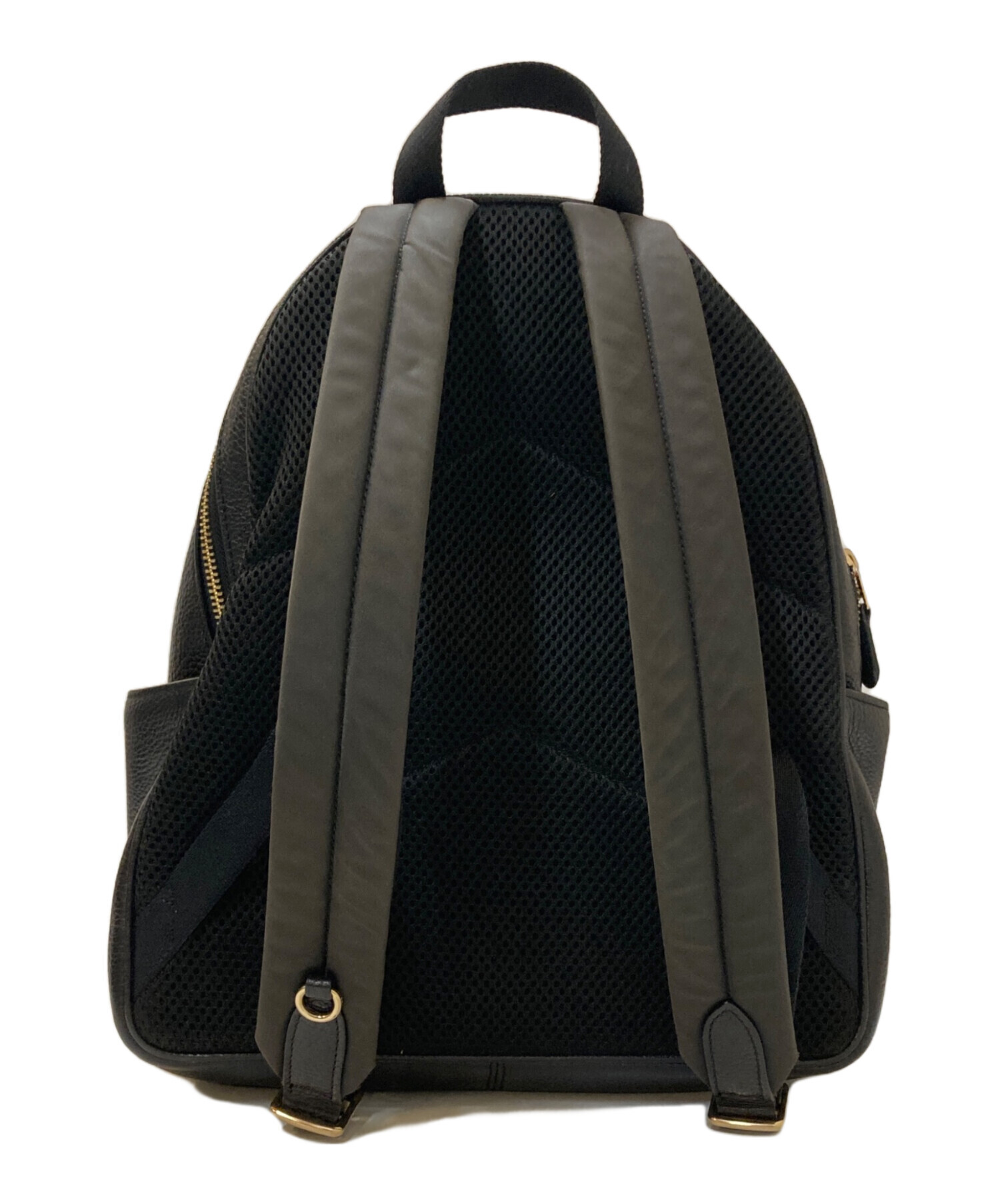 中古・古着通販】COACH (コーチ) レザーリュック ブラック｜ブランド