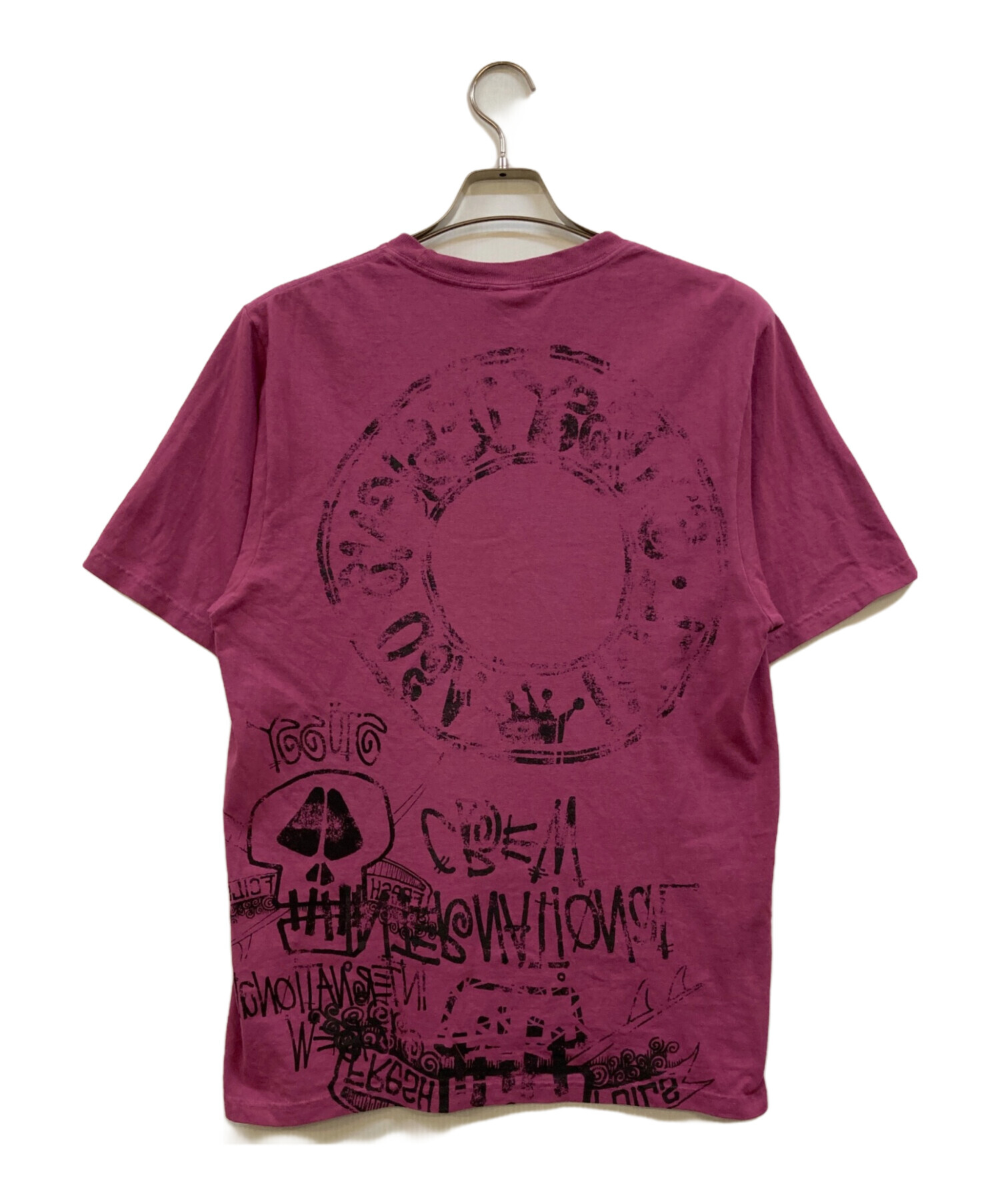中古・古着通販】stussy (ステューシー) SKULLS PIGMENT DYED TEE
