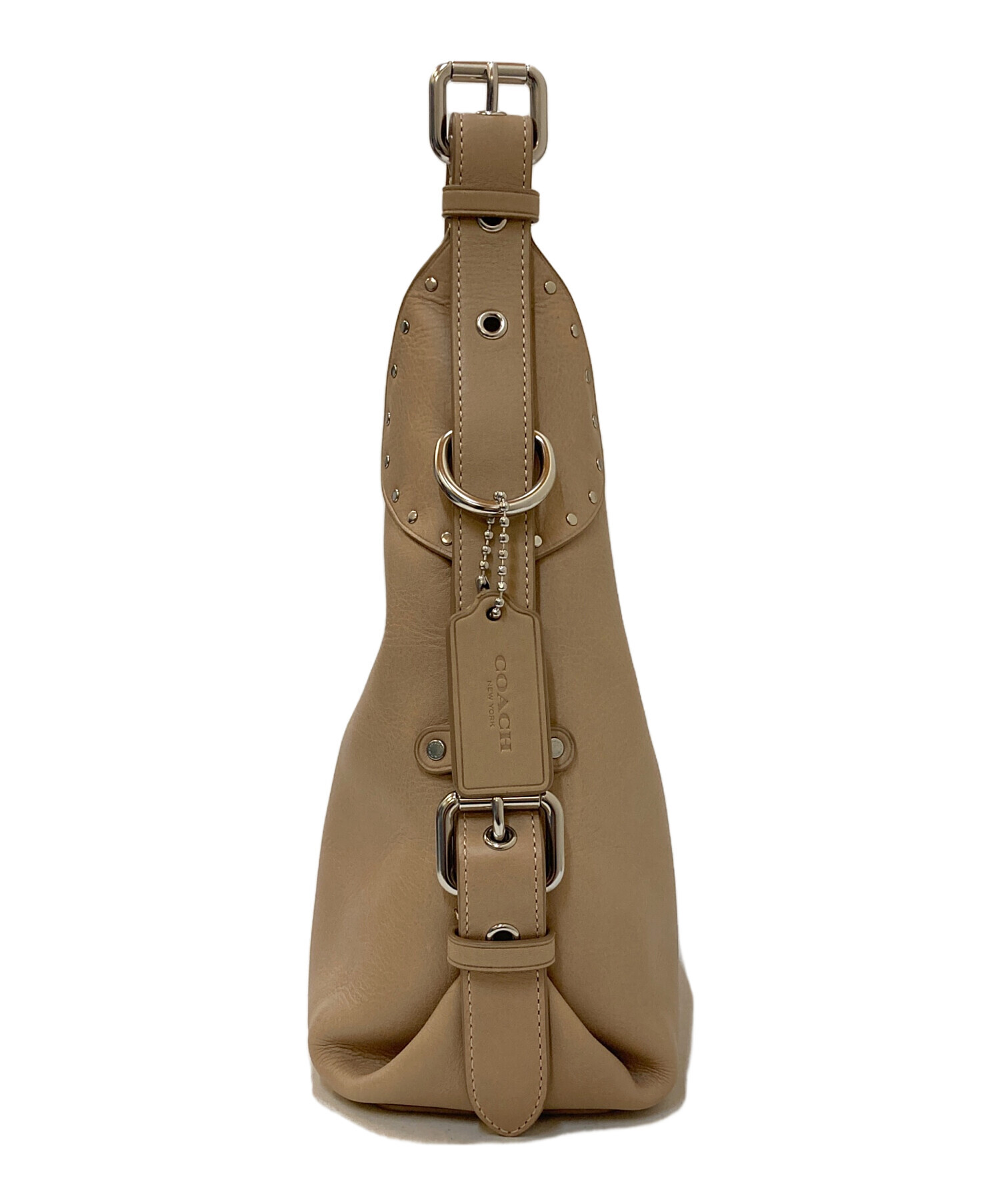 中古・古着通販】COACH (コーチ) カーゴ ショルダー バッグ ベージュ