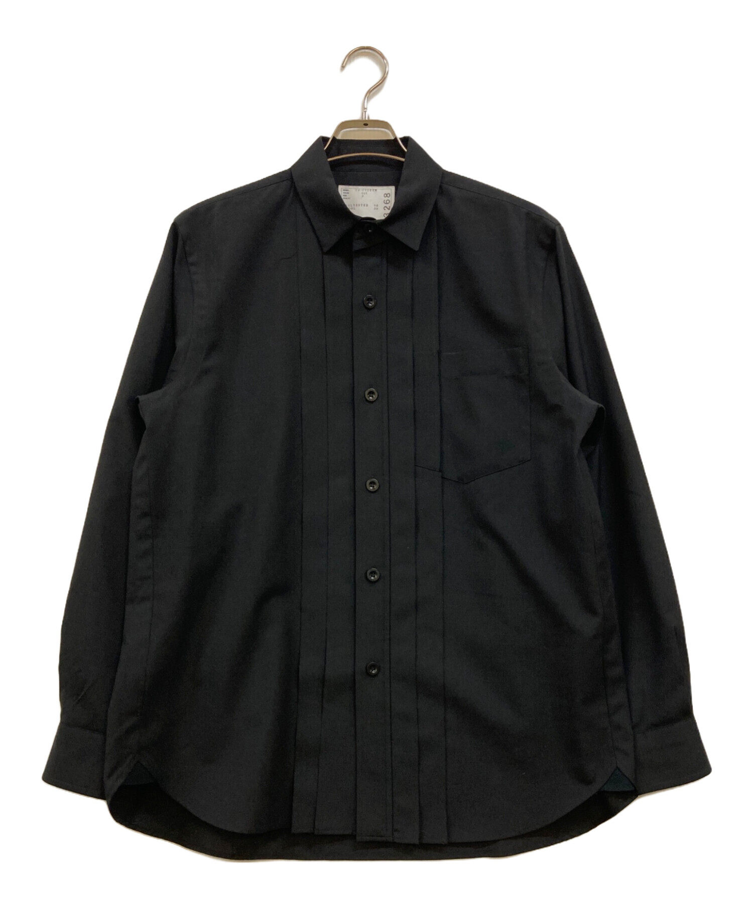 sacai プリーツシャツ サカイシャツ sacai/サカイ】より サイド切替