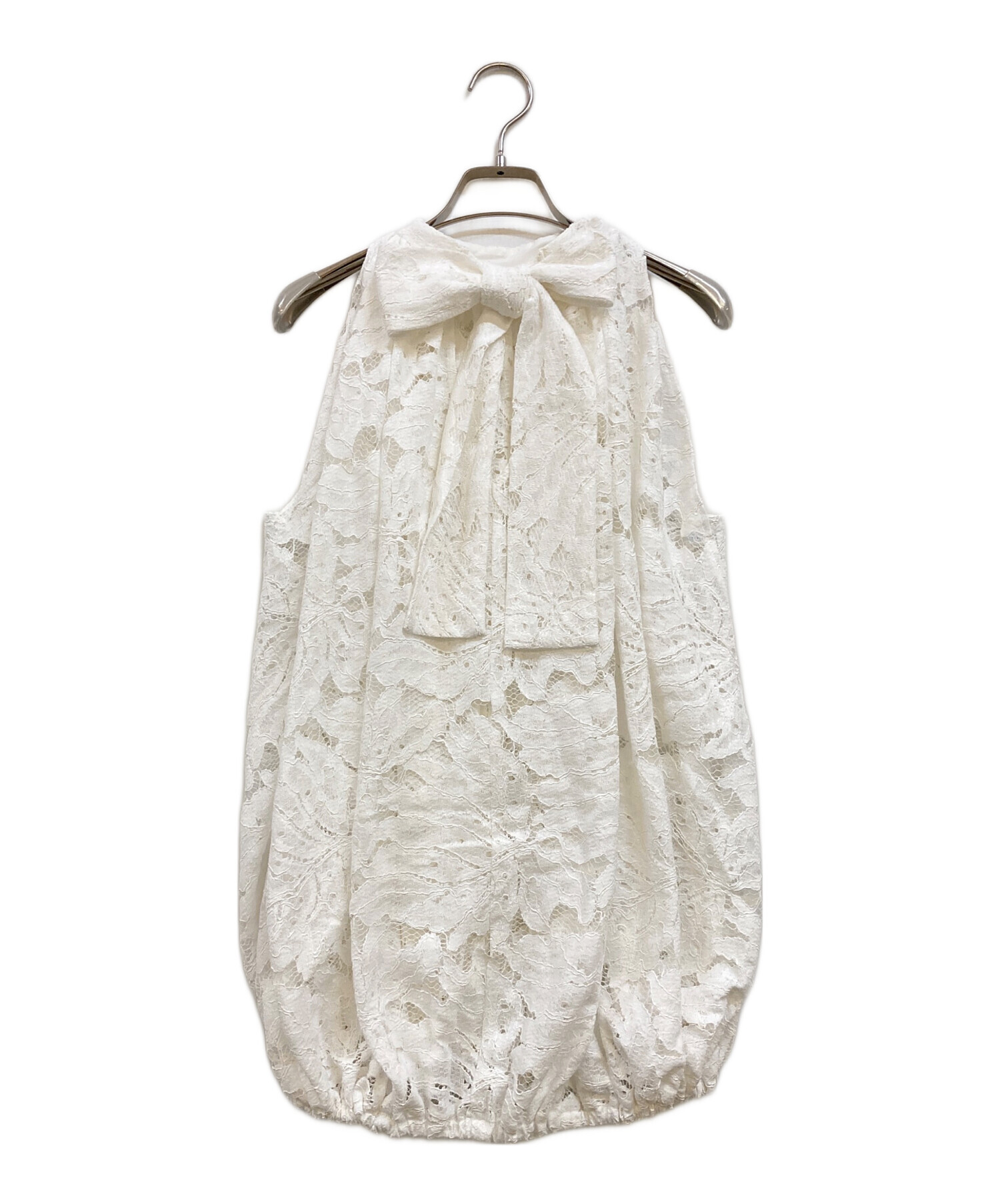 中古・古着通販】cygne (シーニュ) レースバルーントップス Nico