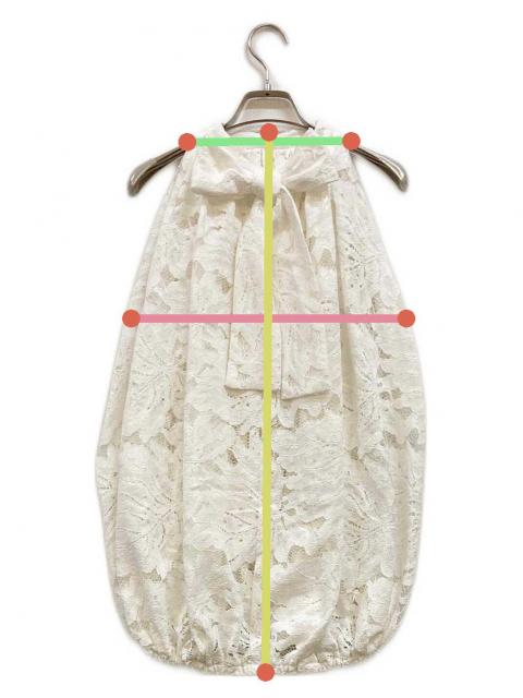 中古・古着通販】cygne (シーニュ) レースバルーントップス Nico 