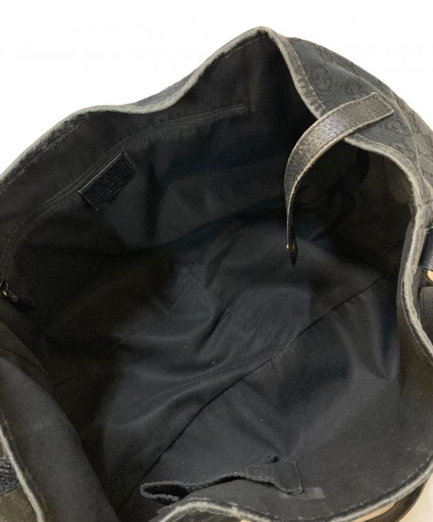 中古・古着通販】GUCCI (グッチ) アビー GGキャンバス レザー切替